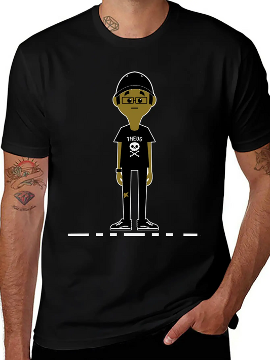 THEUG | The Urban Geek Unisex Short Sleeve Soft Cotton T-Shirt – Casual Everyday Wear