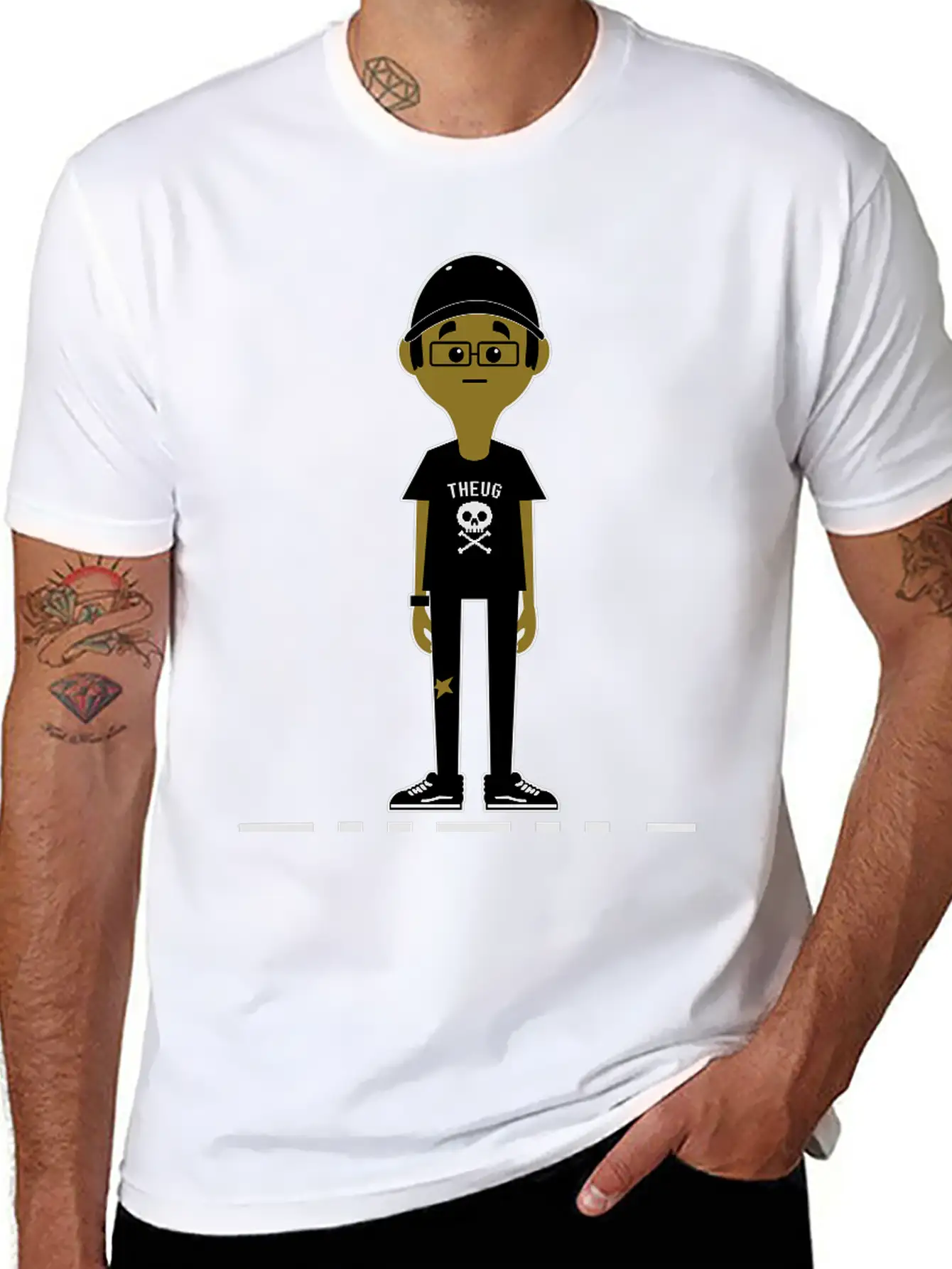THEUG | The Urban Geek Unisex Short Sleeve Soft Cotton T-Shirt – Casual Everyday Wear