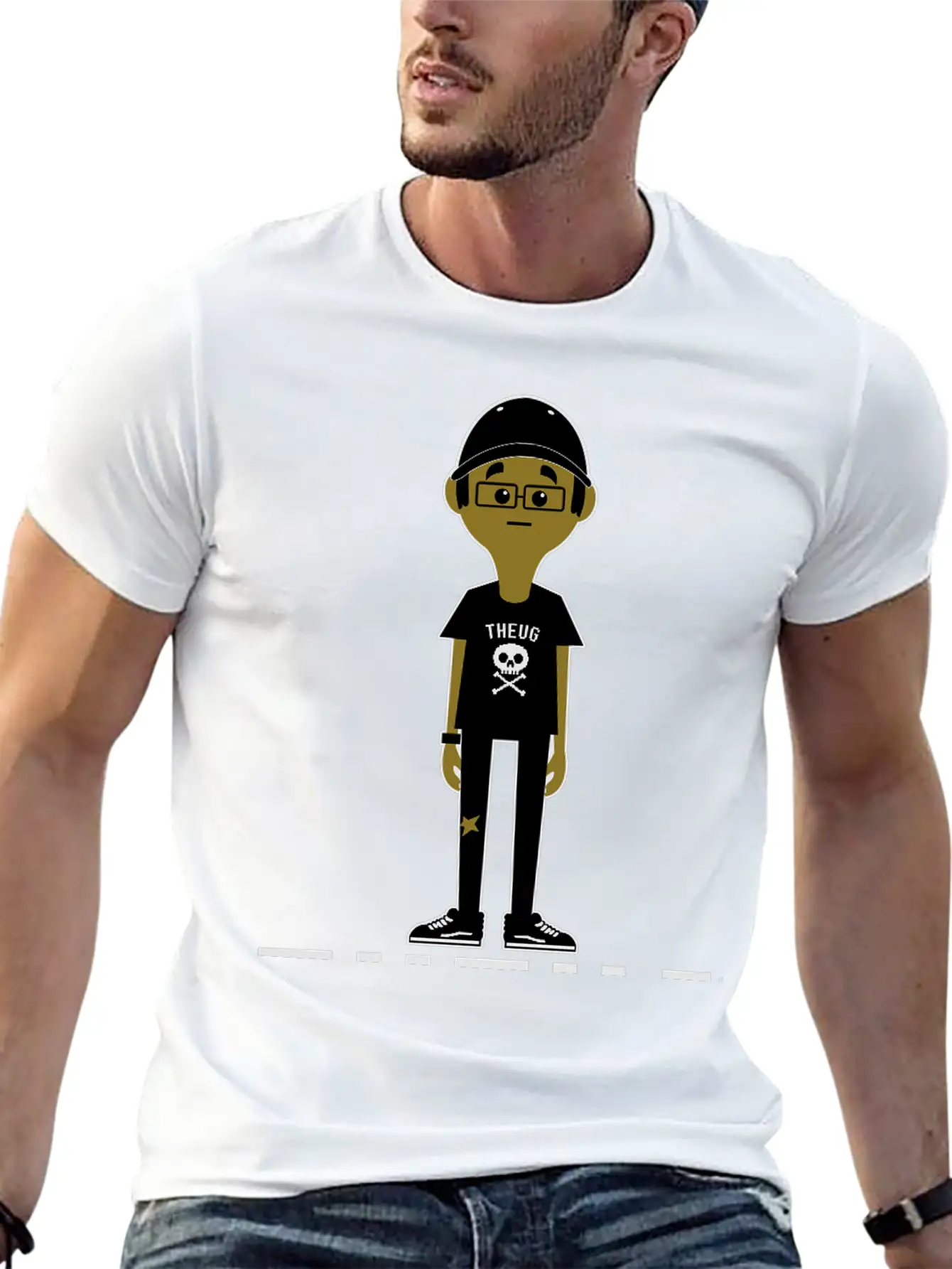 THEUG | The Urban Geek Unisex Short Sleeve Soft Cotton T-Shirt – Casual Everyday Wear
