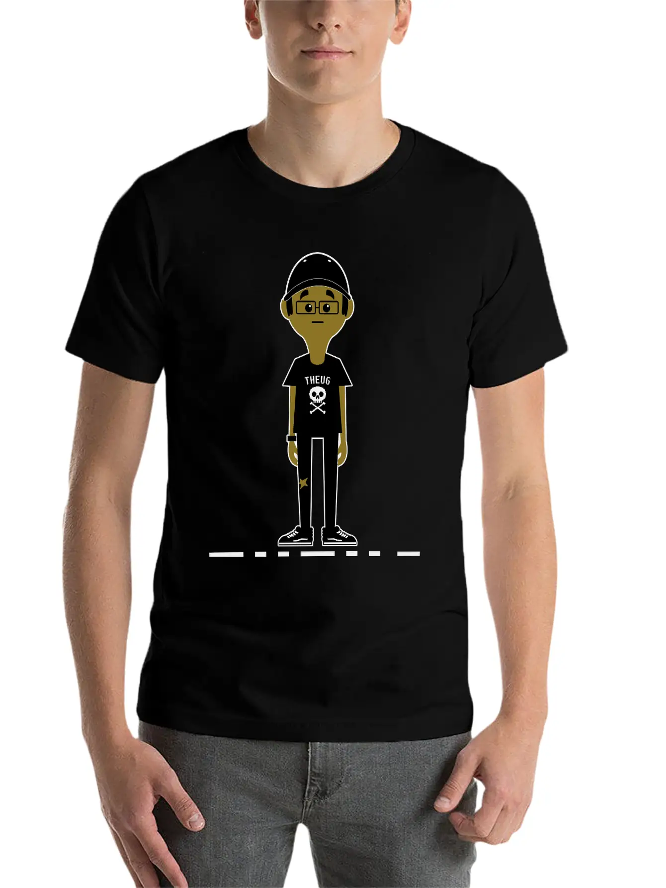 THEUG | The Urban Geek Unisex Short Sleeve Soft Cotton T-Shirt – Casual Everyday Wear