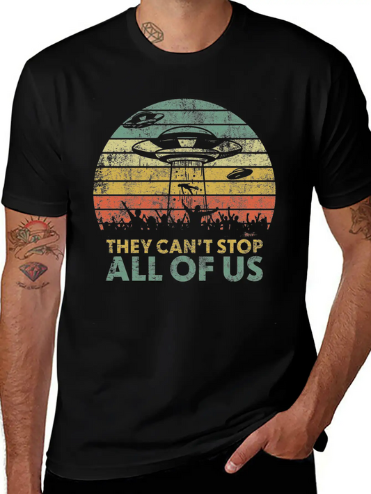 They Can't Stop All Of Us - Storm Area 51 Stylish Everyday T-Shirt – Unisex Basic Cotton Tee