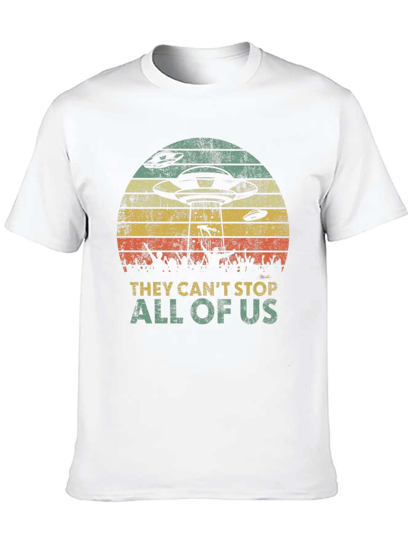 They Can't Stop All Of Us - Storm Area 51 Stylish Everyday T-Shirt – Unisex Basic Cotton Tee