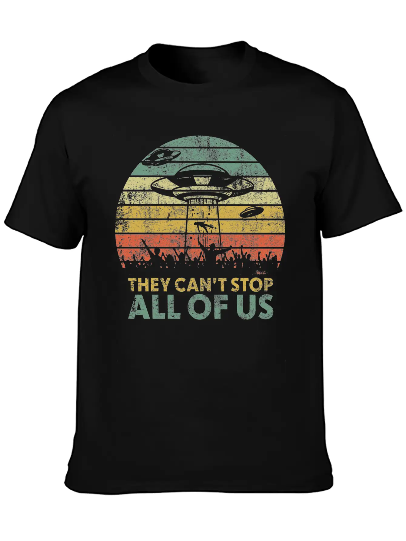 They Can't Stop All Of Us - Storm Area 51 Stylish Everyday T-Shirt – Unisex Basic Cotton Tee