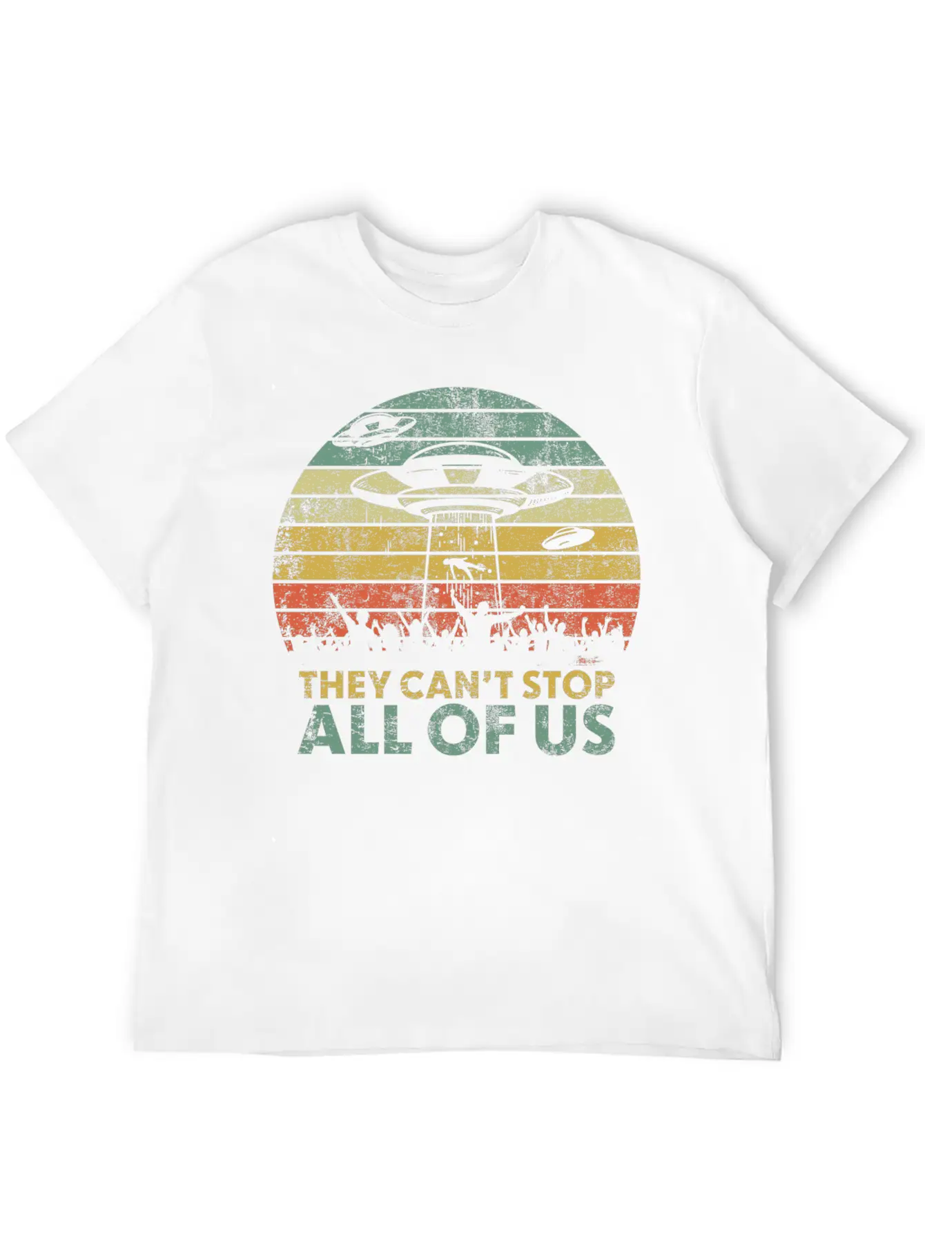 They Can't Stop All Of Us - Storm Area 51 Stylish Everyday T-Shirt – Unisex Basic Cotton Tee