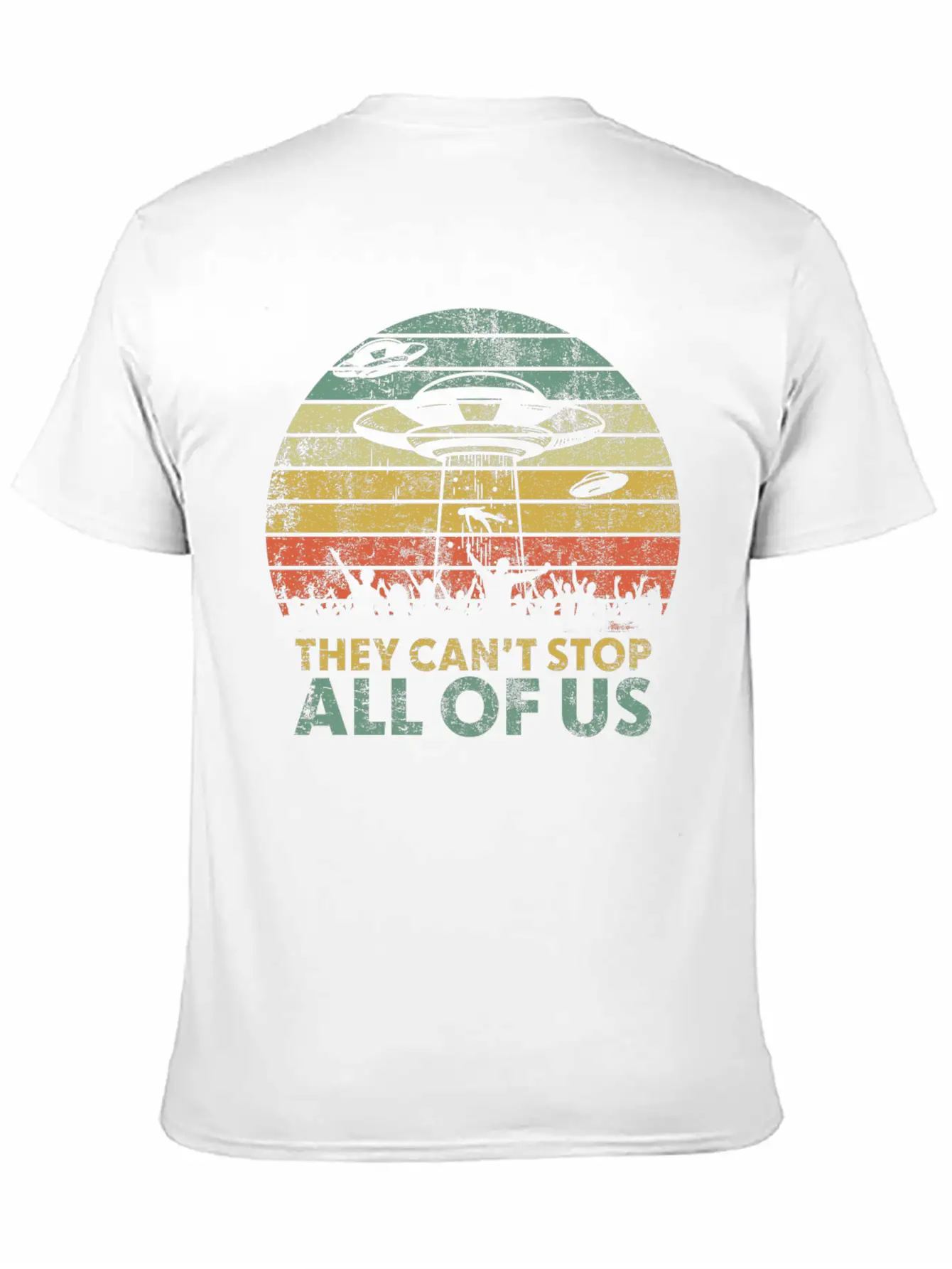 They Can't Stop All Of Us - Storm Area 51 Stylish Everyday T-Shirt – Unisex Basic Cotton Tee