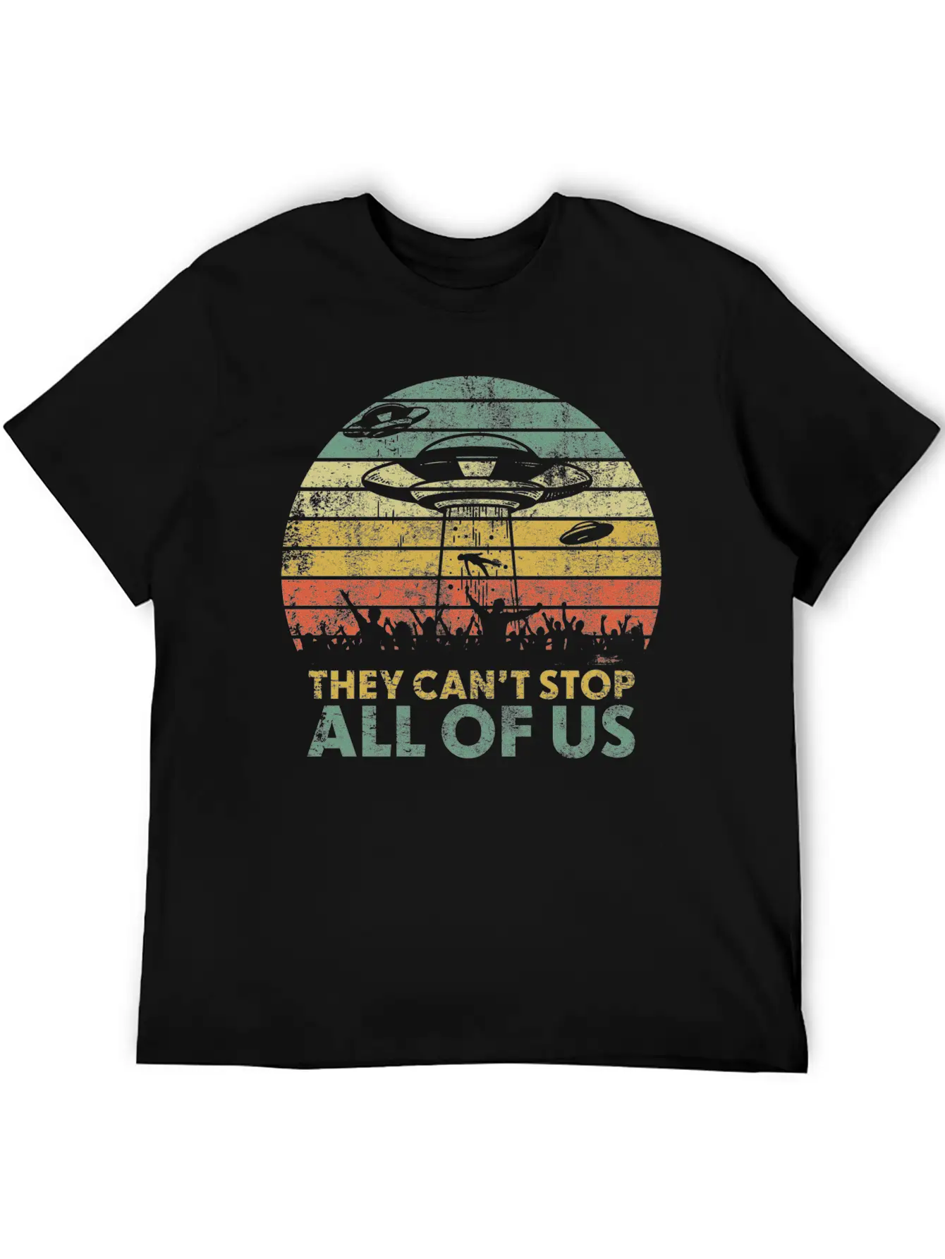 They Can't Stop All Of Us - Storm Area 51 Stylish Everyday T-Shirt – Unisex Basic Cotton Tee