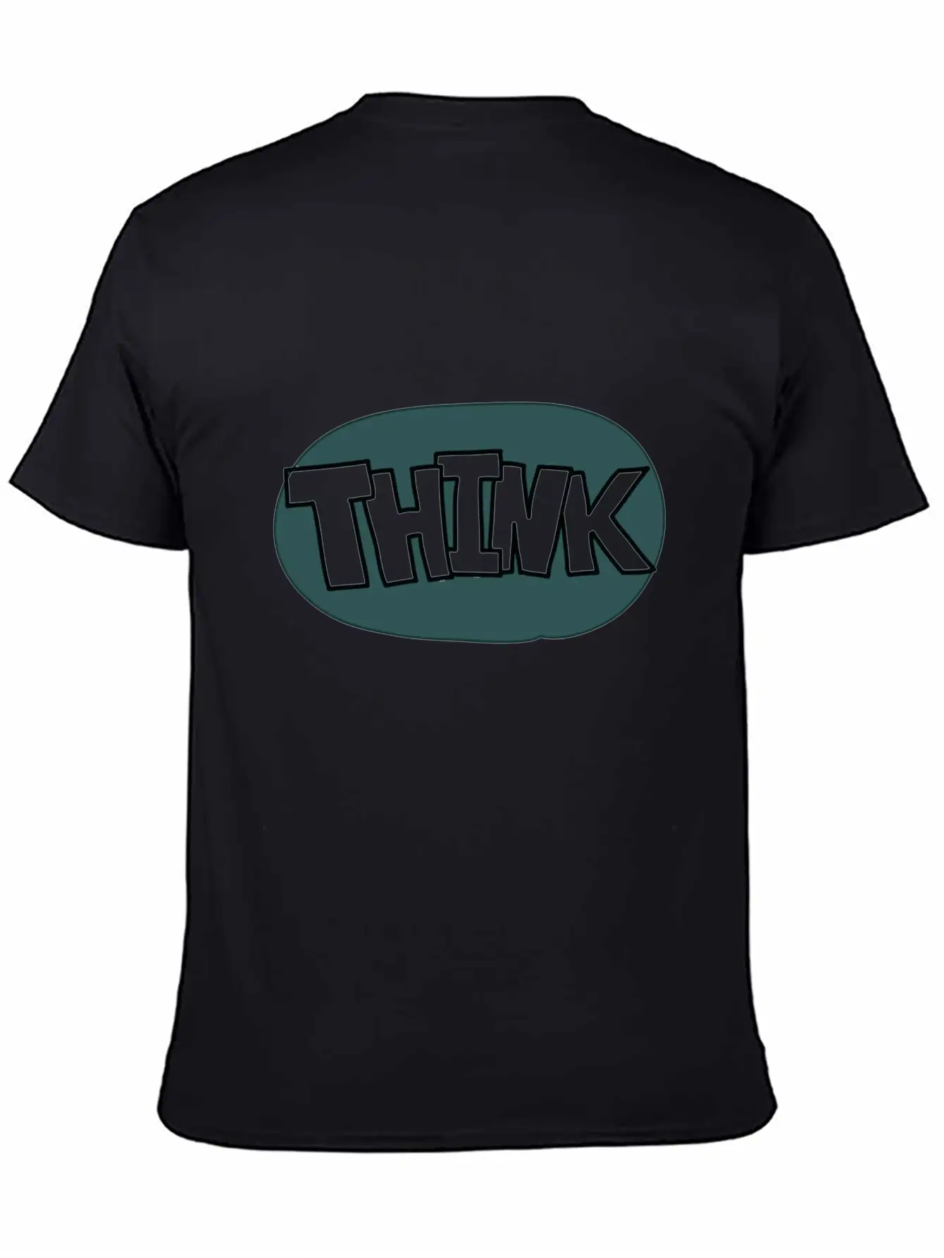 Think Bubble Style Comfortable Minimalist Graphic Tee – Summer Style Essential