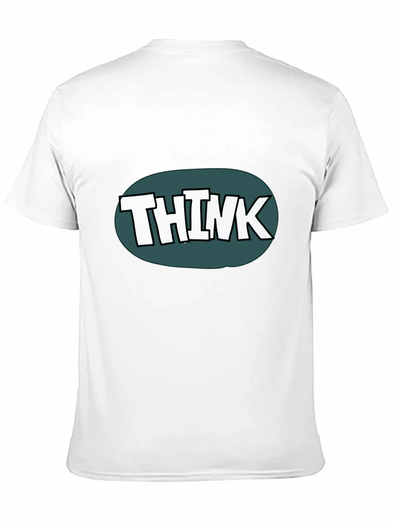 Think Bubble Style Comfortable Minimalist Graphic Tee – Summer Style Essential