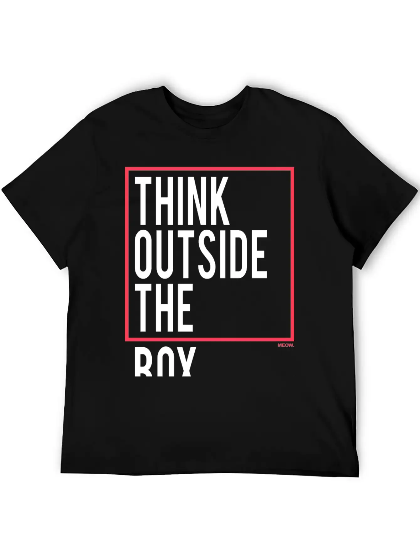 Think Outside The Box Essential Unisex Summer Tee – Soft Cotton Casual Fit