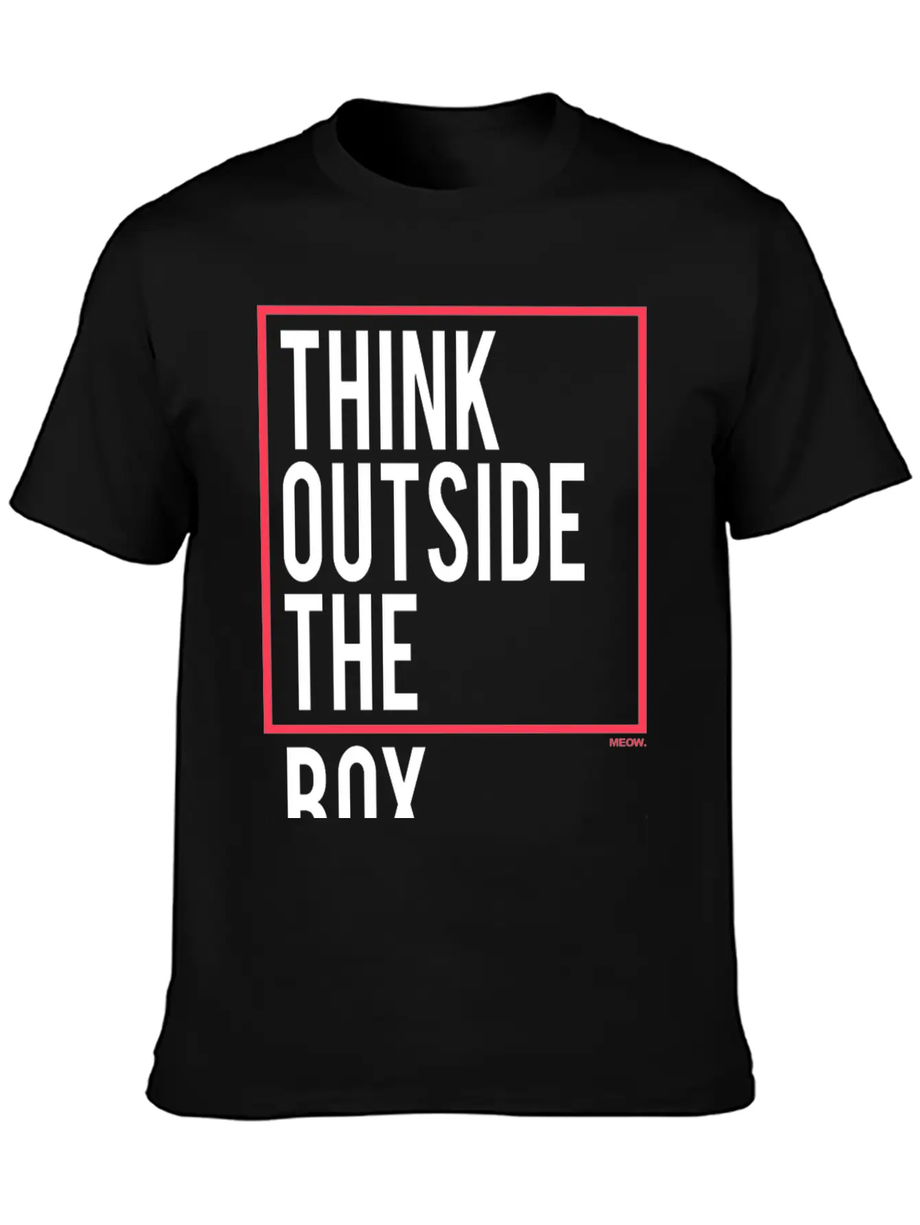 Think Outside The Box Essential Unisex Summer Tee – Soft Cotton Casual Fit