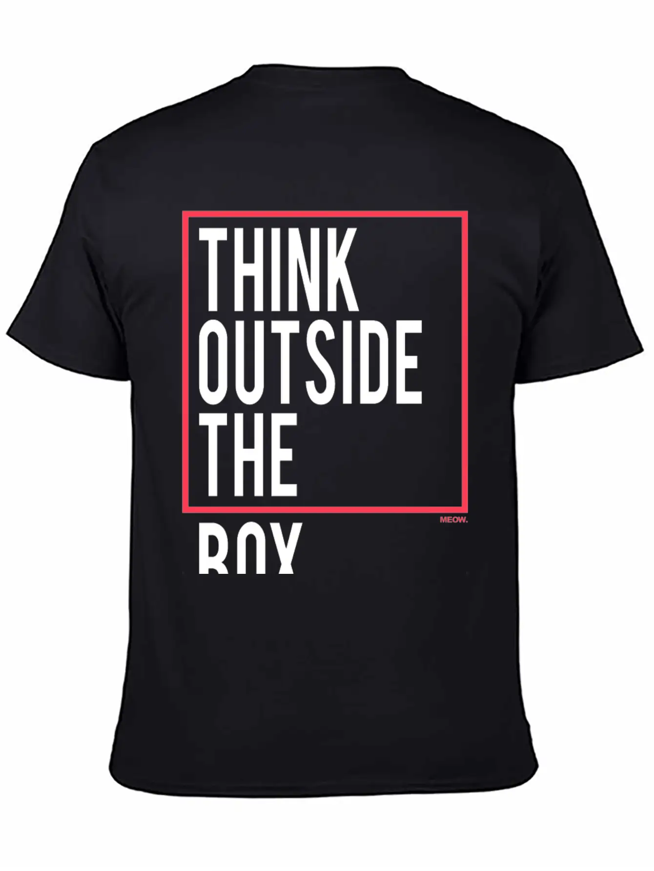 Think Outside The Box Essential Unisex Summer Tee – Soft Cotton Casual Fit