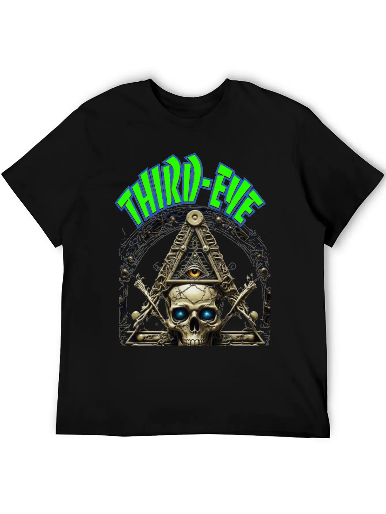 THIRD-EYE GRAPHICS Comfortable Minimalist Graphic Tee – Summer Style Essential