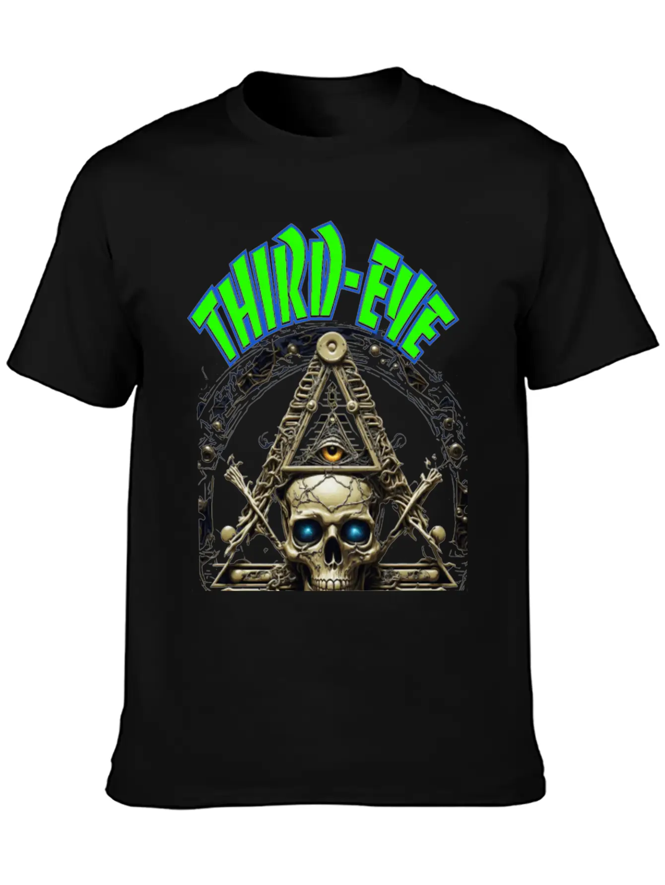 THIRD-EYE GRAPHICS Comfortable Minimalist Graphic Tee – Summer Style Essential