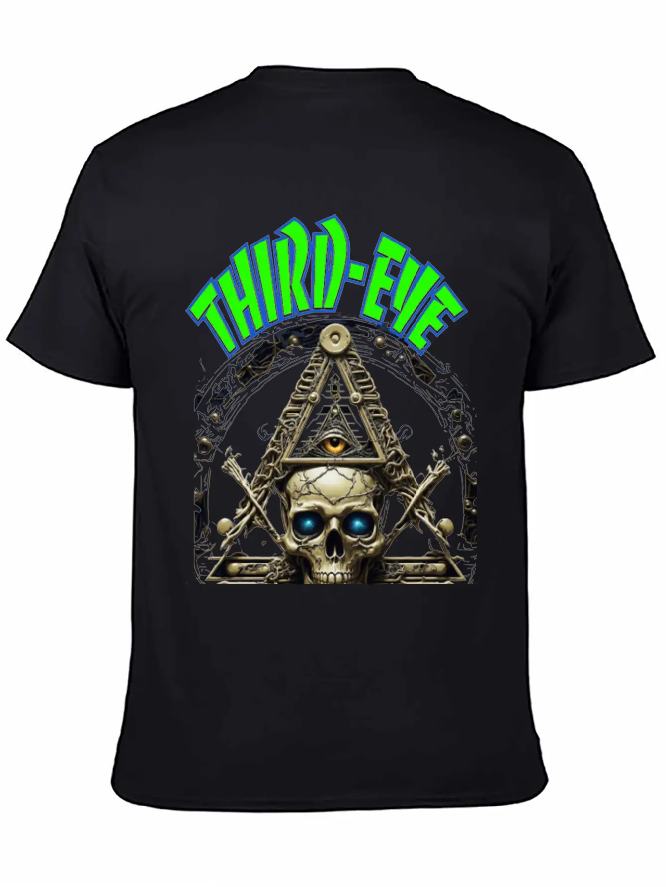 THIRD-EYE GRAPHICS Comfortable Minimalist Graphic Tee – Summer Style Essential