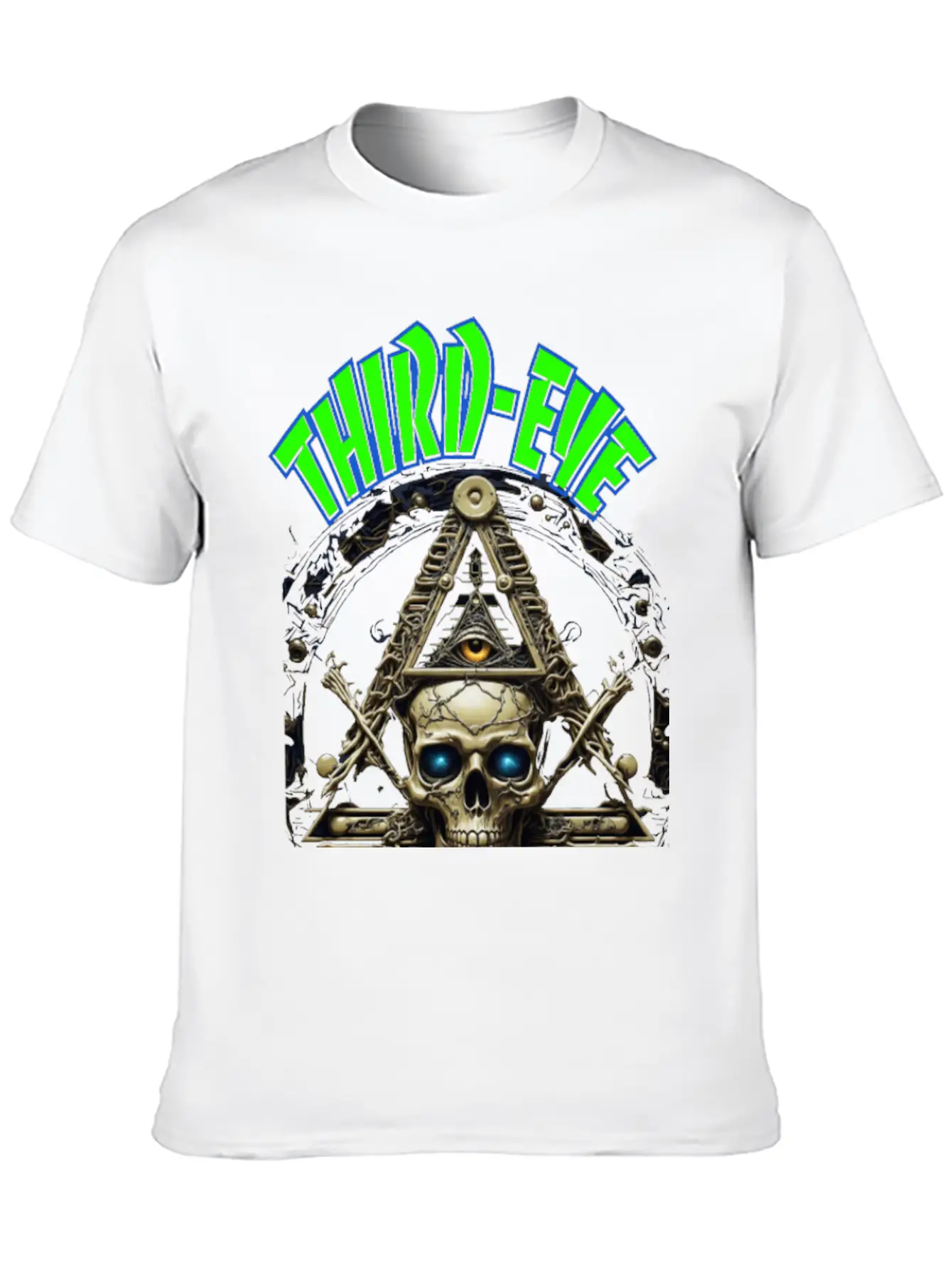 THIRD-EYE GRAPHICS Comfortable Minimalist Graphic Tee – Summer Style Essential