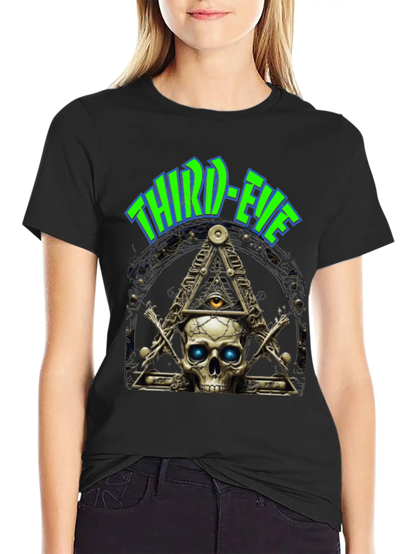 THIRD-EYE GRAPHICS Comfortable Minimalist Graphic Tee – Summer Style Essential