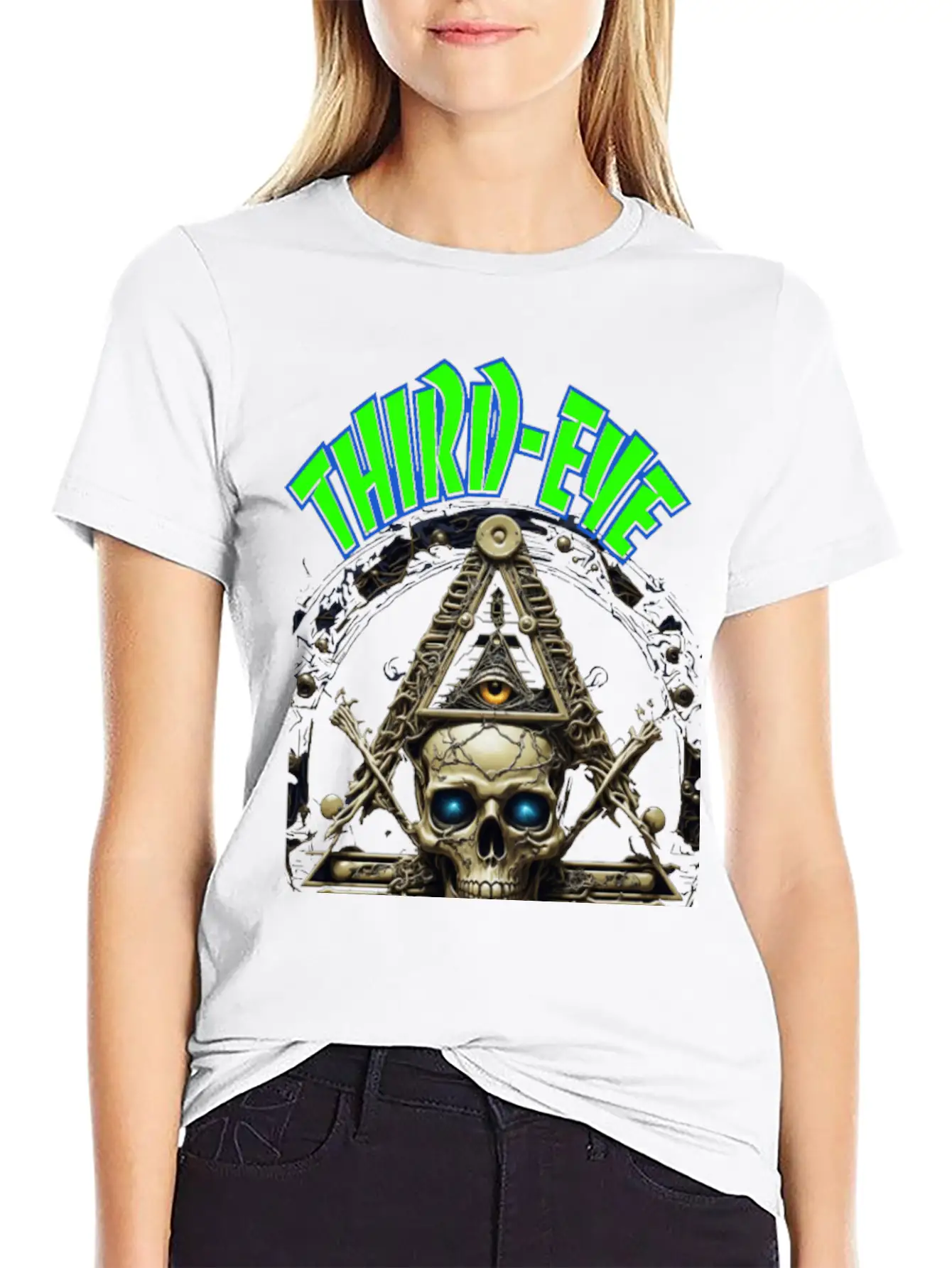 THIRD-EYE GRAPHICS Comfortable Minimalist Graphic Tee – Summer Style Essential