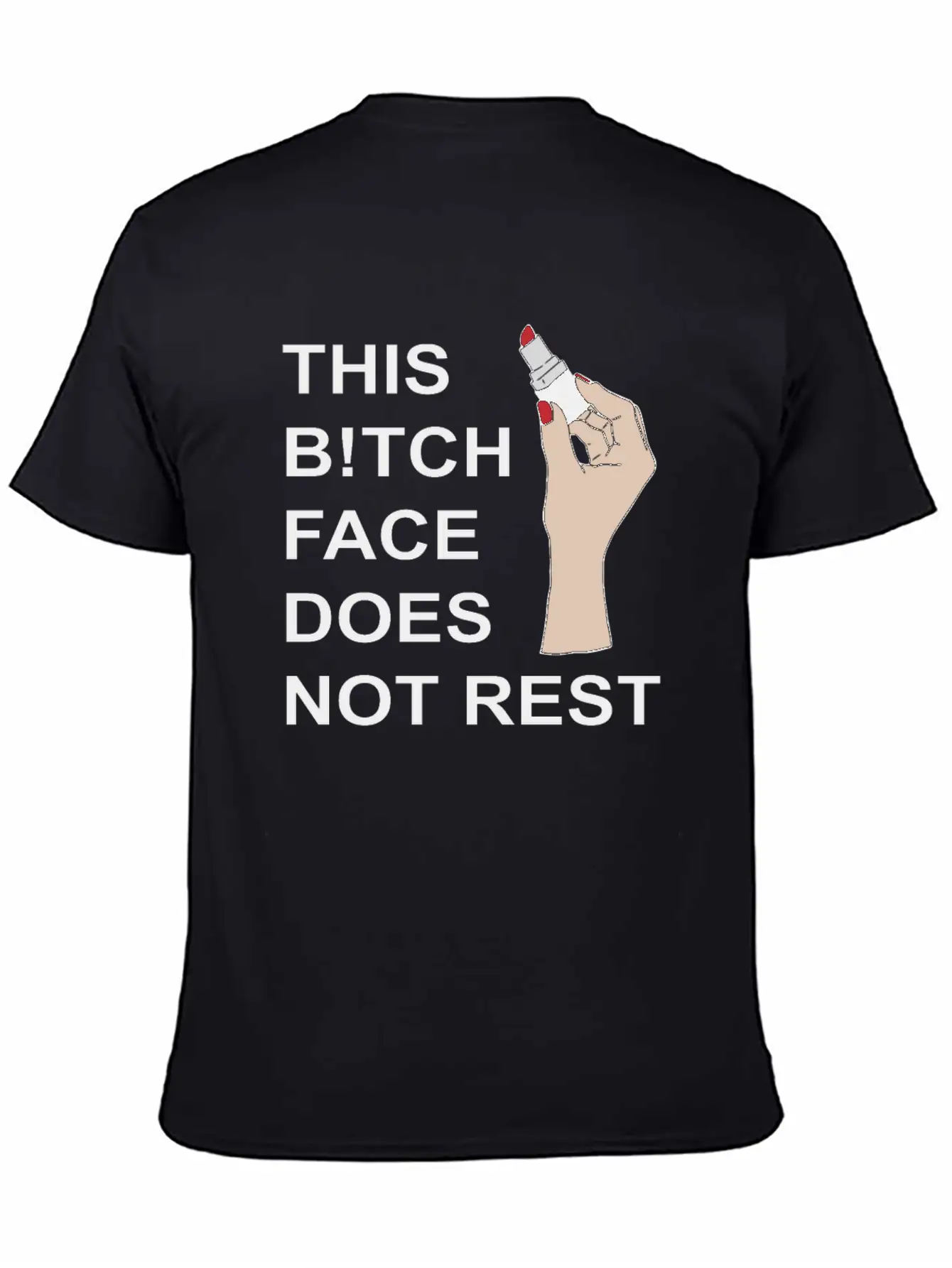 This B!tch Face Does Not Rest Unisex Casual T-Shirt – Clean Design For Daily Comfort