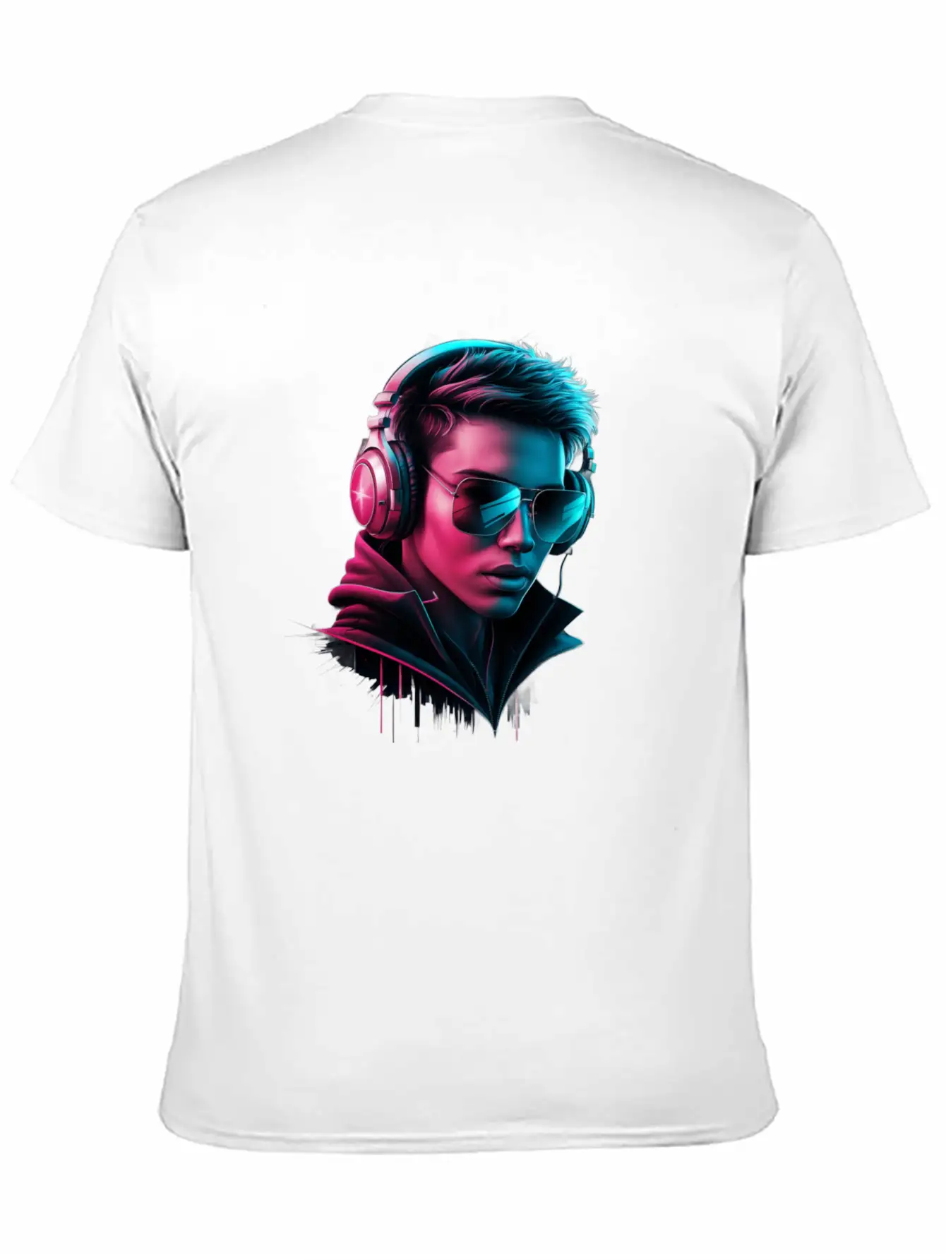 This Is A Striking Digital Illustration! The Vibra Stylish Everyday T-Shirt – Unisex Basic Cotton Tee