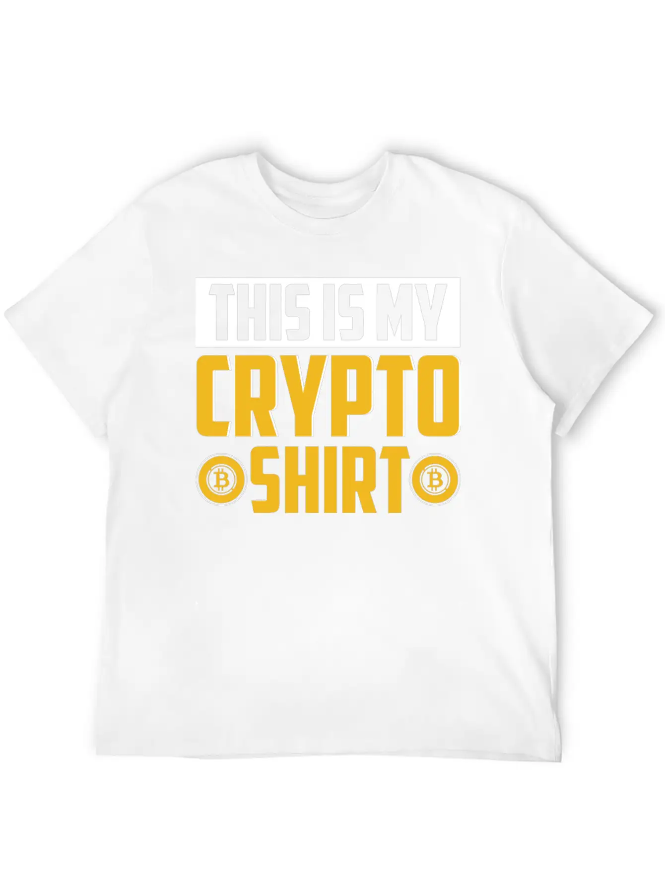 This Is My Crypto Shirt, Nft, Crypto Unisex Short Sleeve Soft Cotton T-Shirt – Casual Everyday Wear