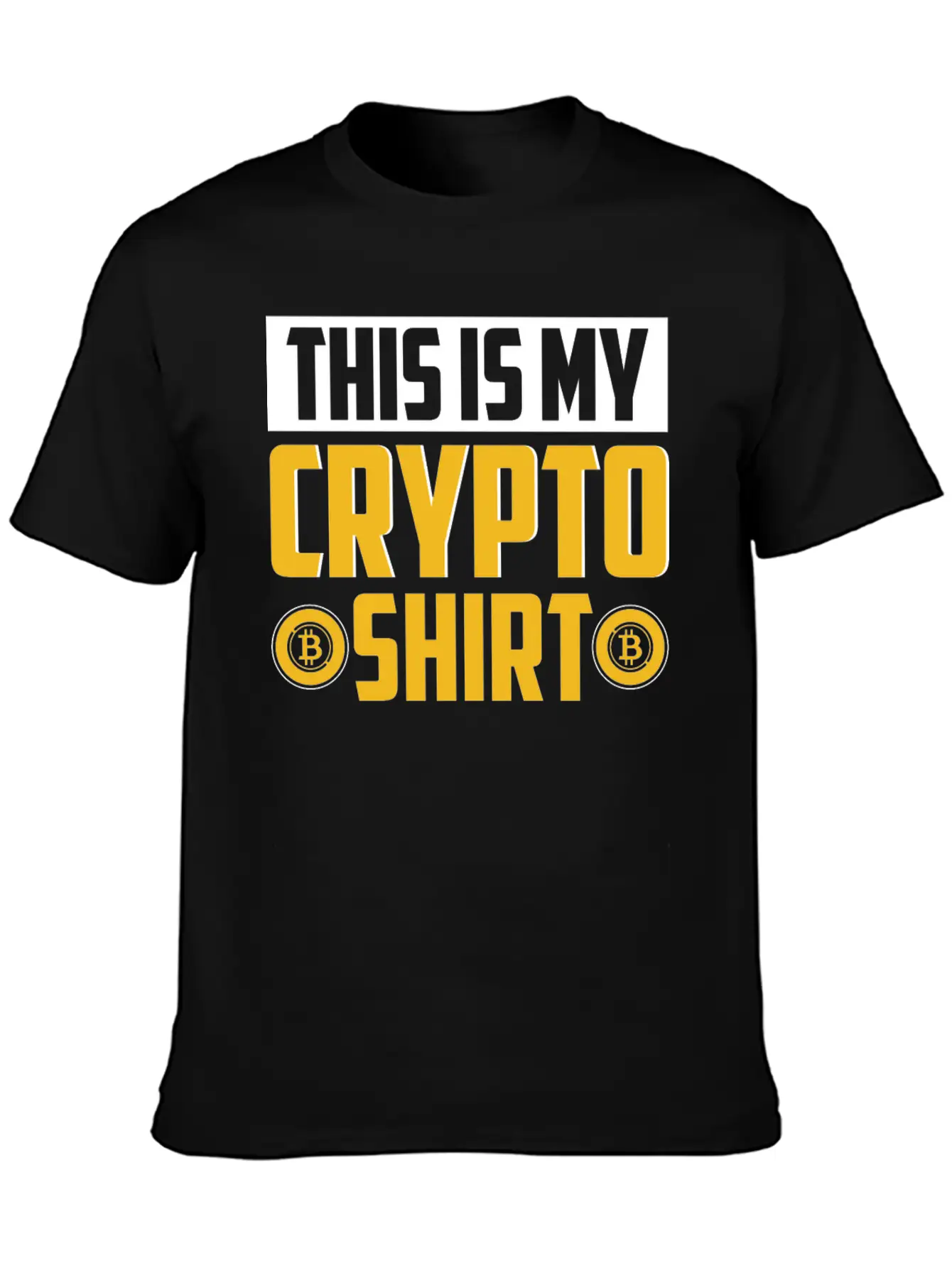 This Is My Crypto Shirt, Nft, Crypto Unisex Short Sleeve Soft Cotton T-Shirt – Casual Everyday Wear