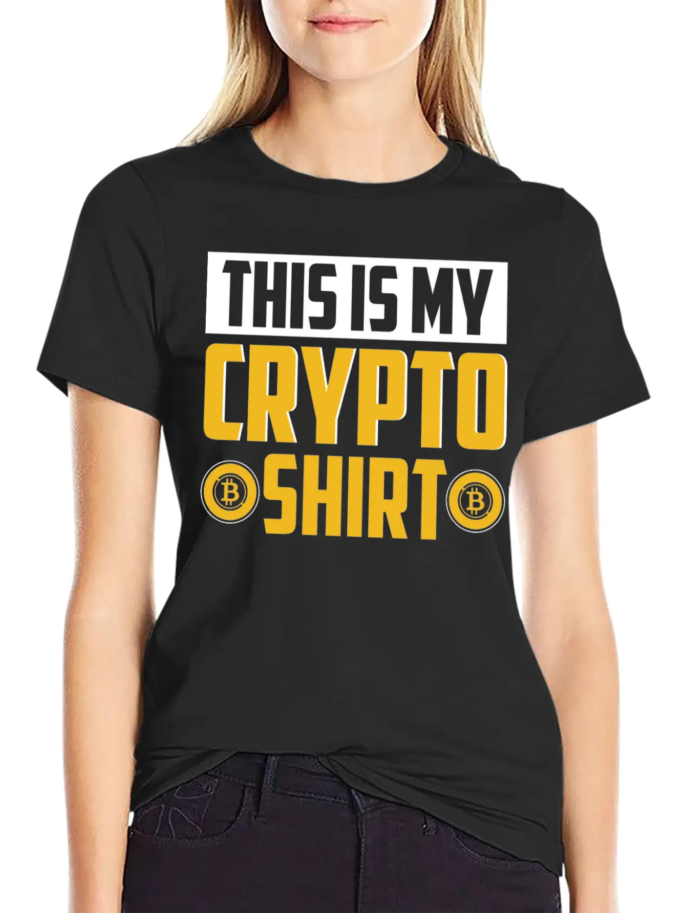 This Is My Crypto Shirt, Nft, Crypto Unisex Short Sleeve Soft Cotton T-Shirt – Casual Everyday Wear