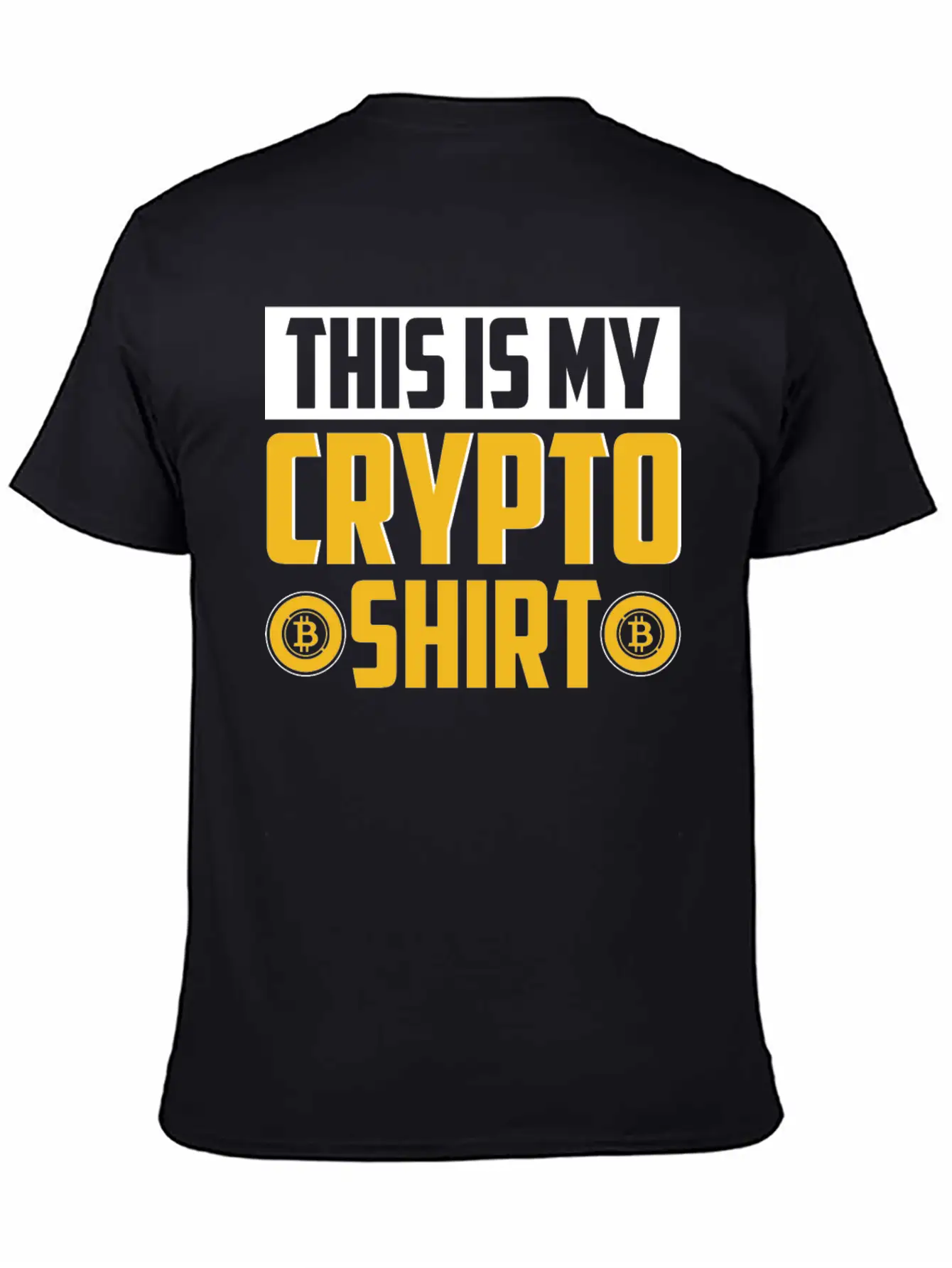 This Is My Crypto Shirt, Nft, Crypto Unisex Short Sleeve Soft Cotton T-Shirt – Casual Everyday Wear