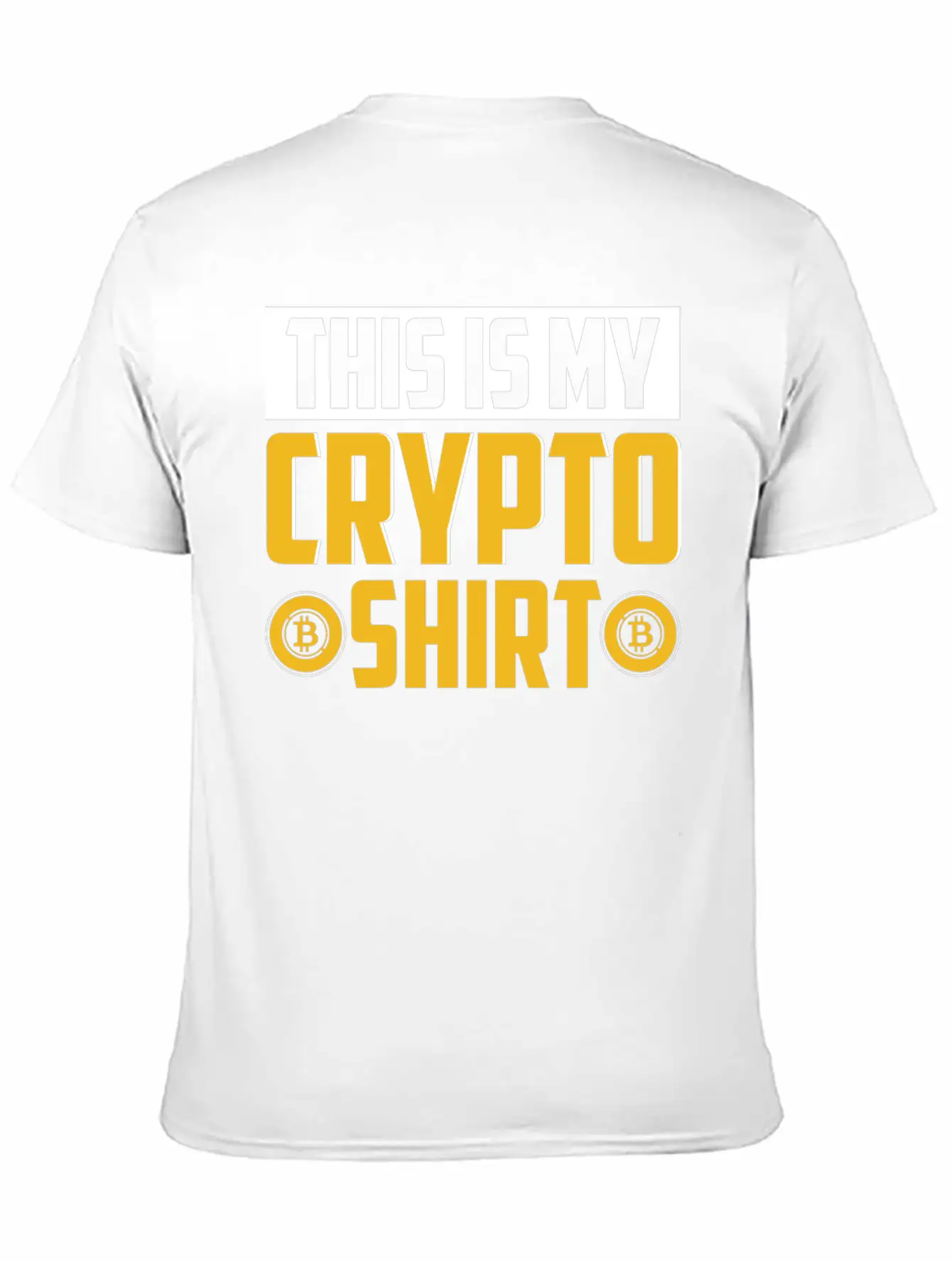 This Is My Crypto Shirt, Nft, Crypto Unisex Short Sleeve Soft Cotton T-Shirt – Casual Everyday Wear
