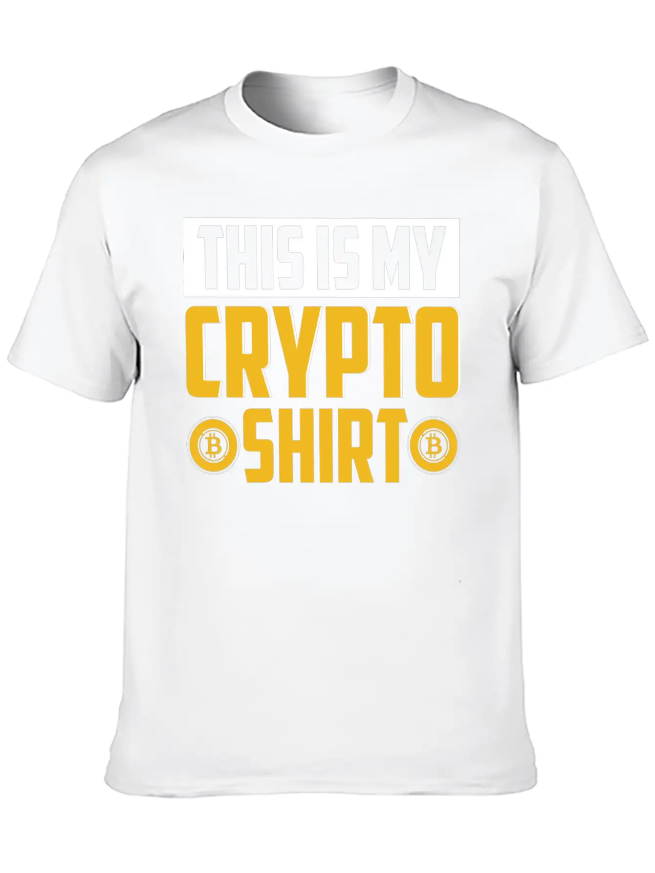 This Is My Crypto Shirt, Nft, Crypto Unisex Short Sleeve Soft Cotton T-Shirt – Casual Everyday Wear