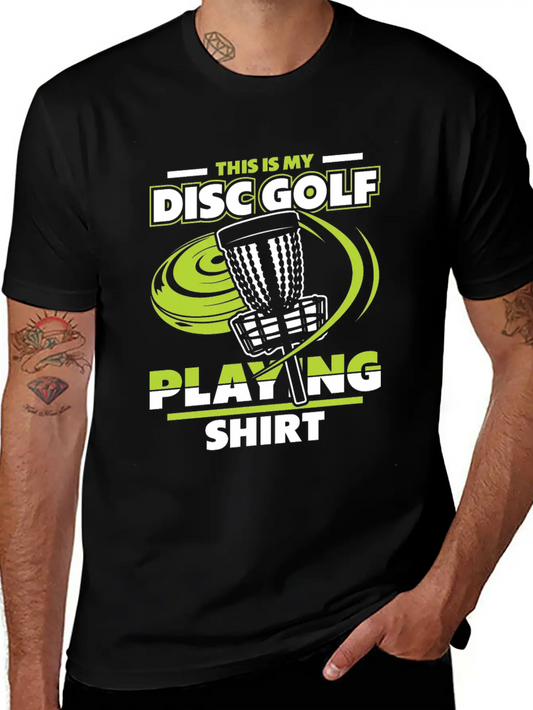 This Is My Disc Golf Playing Clothing Player Pro Unisex Casual T-Shirt – Clean Design For Daily Comfort