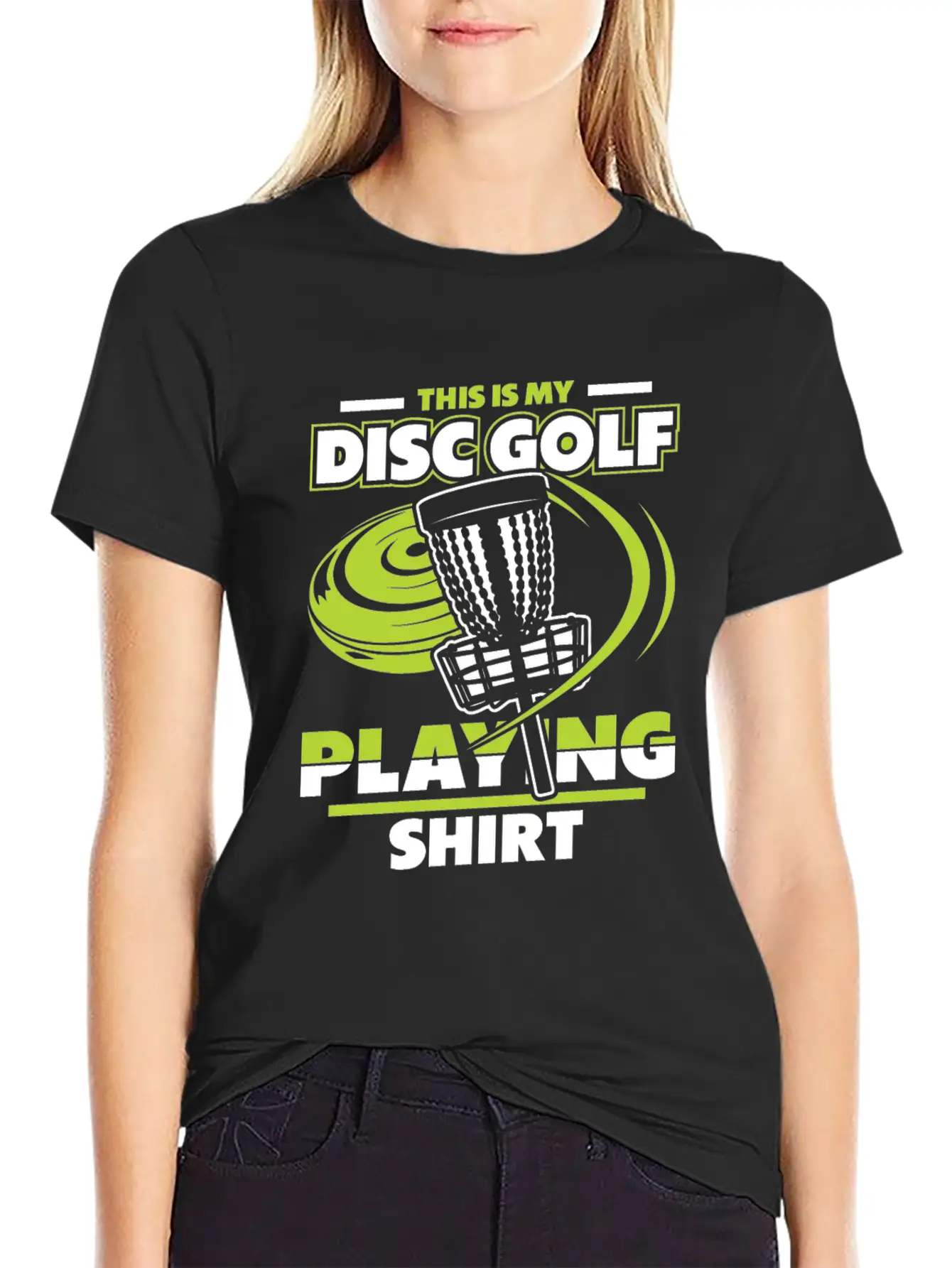 This Is My Disc Golf Playing Clothing Player Pro Unisex Casual T-Shirt – Clean Design For Daily Comfort