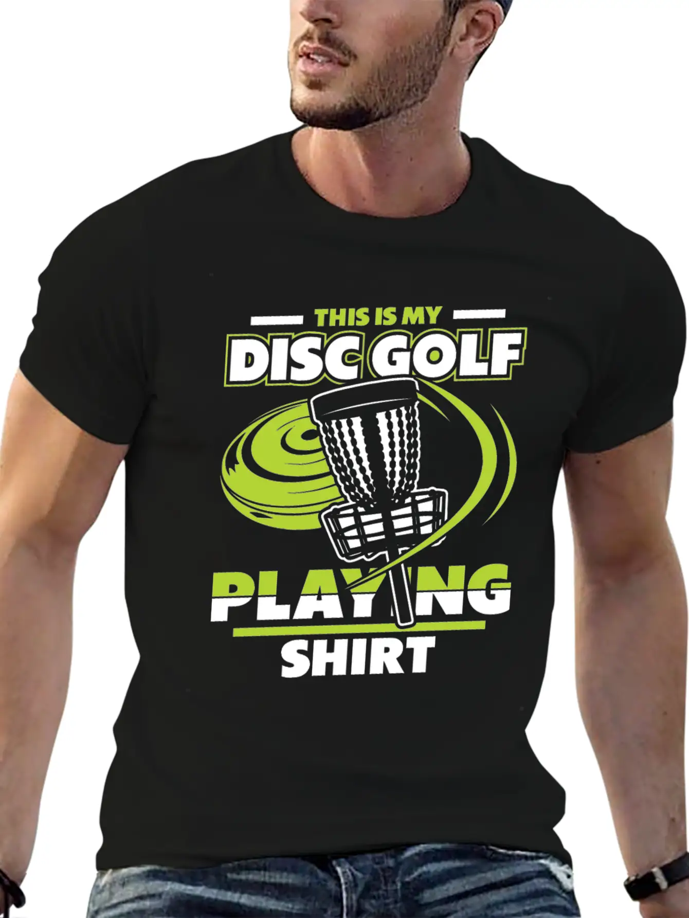 This Is My Disc Golf Playing Clothing Player Pro Unisex Casual T-Shirt – Clean Design For Daily Comfort