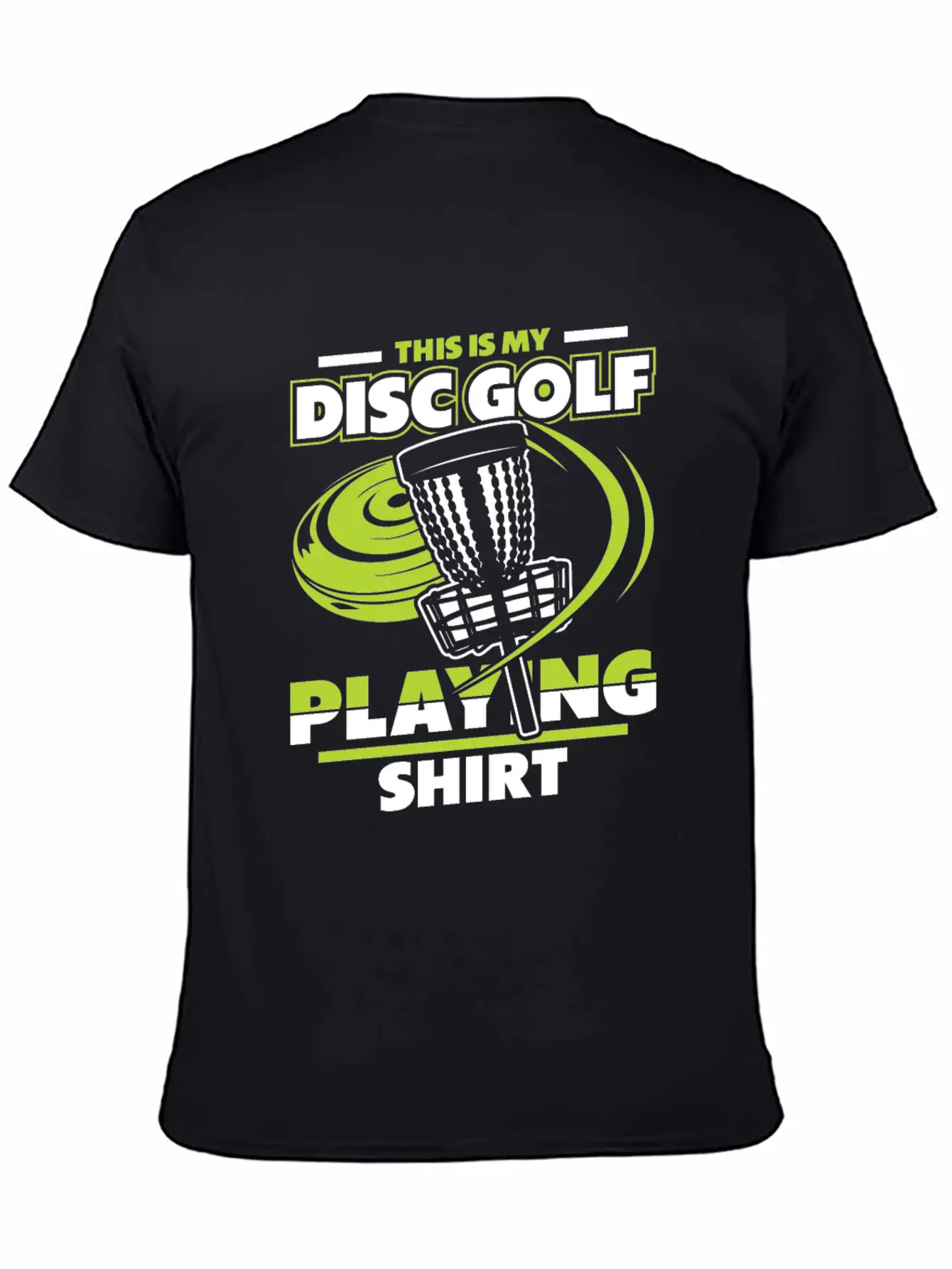 This Is My Disc Golf Playing Clothing Player Pro Unisex Casual T-Shirt – Clean Design For Daily Comfort