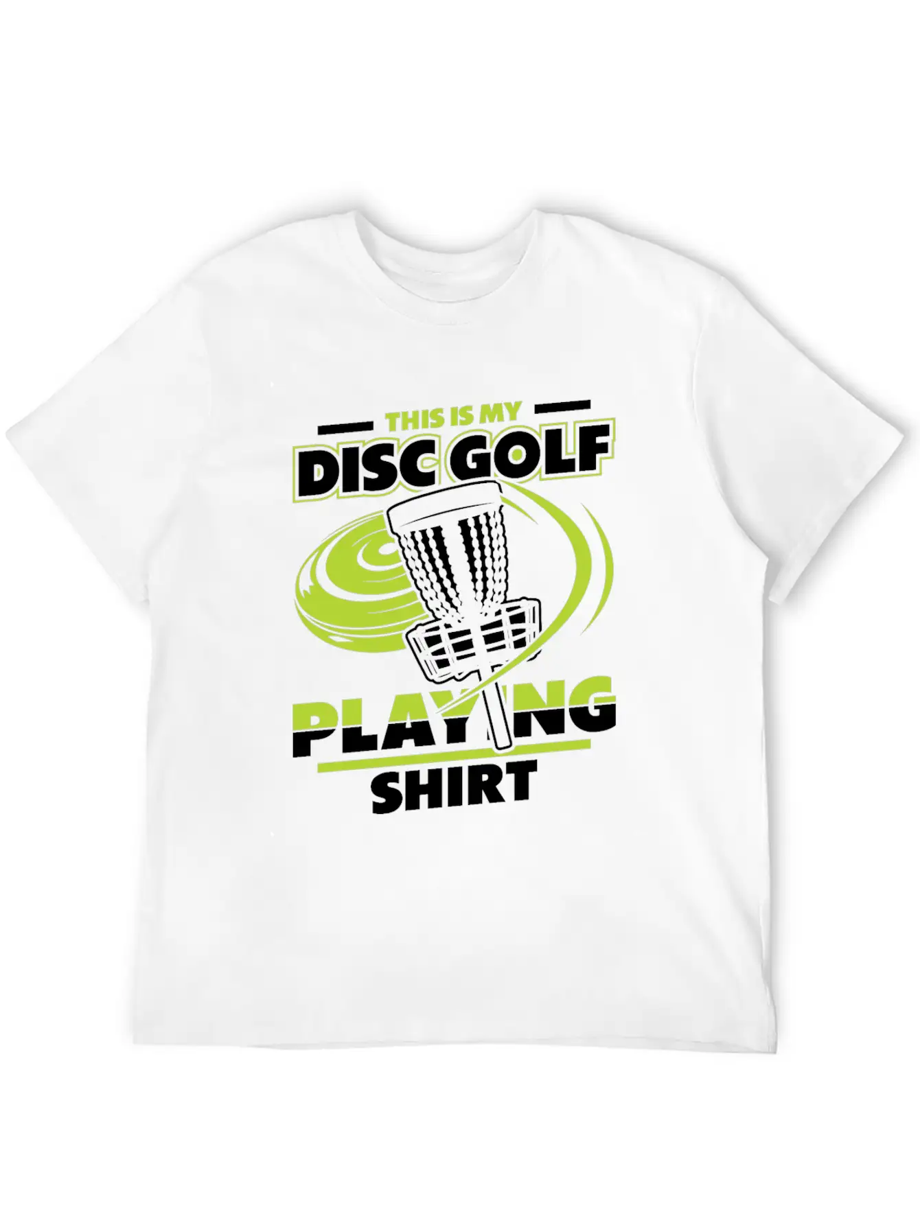 This Is My Disc Golf Playing Clothing Player Pro Unisex Casual T-Shirt – Clean Design For Daily Comfort