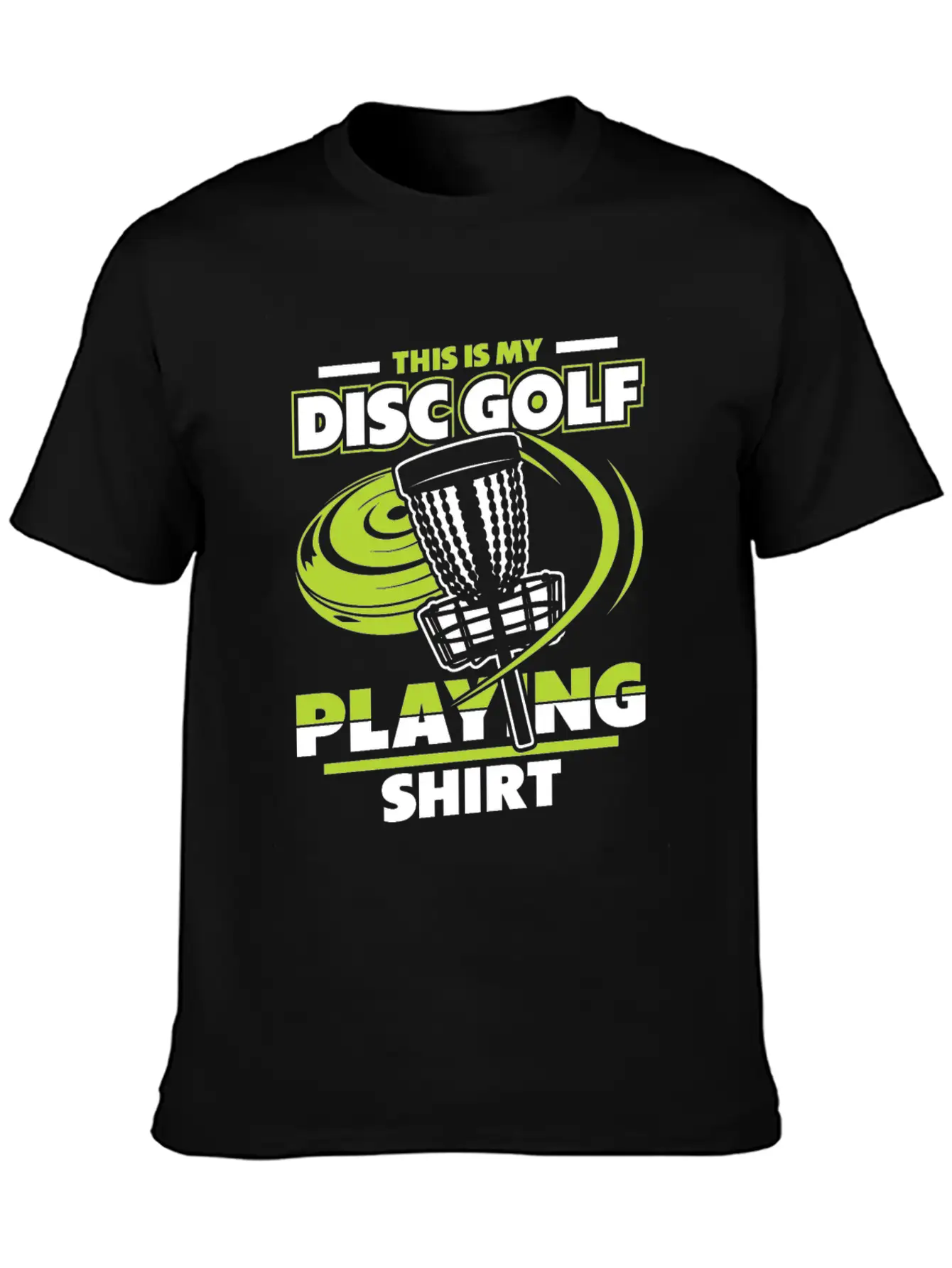 This Is My Disc Golf Playing Clothing Player Pro Unisex Casual T-Shirt – Clean Design For Daily Comfort