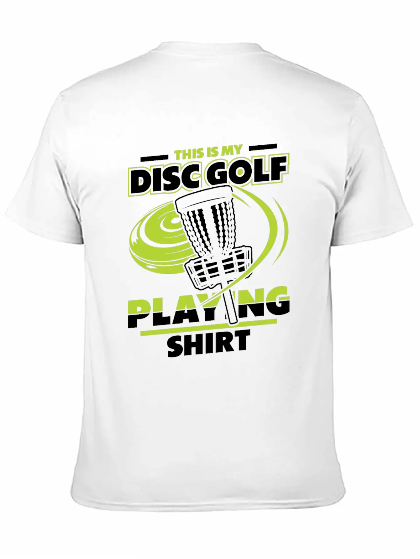 This Is My Disc Golf Playing Clothing Player Pro Unisex Casual T-Shirt – Clean Design For Daily Comfort