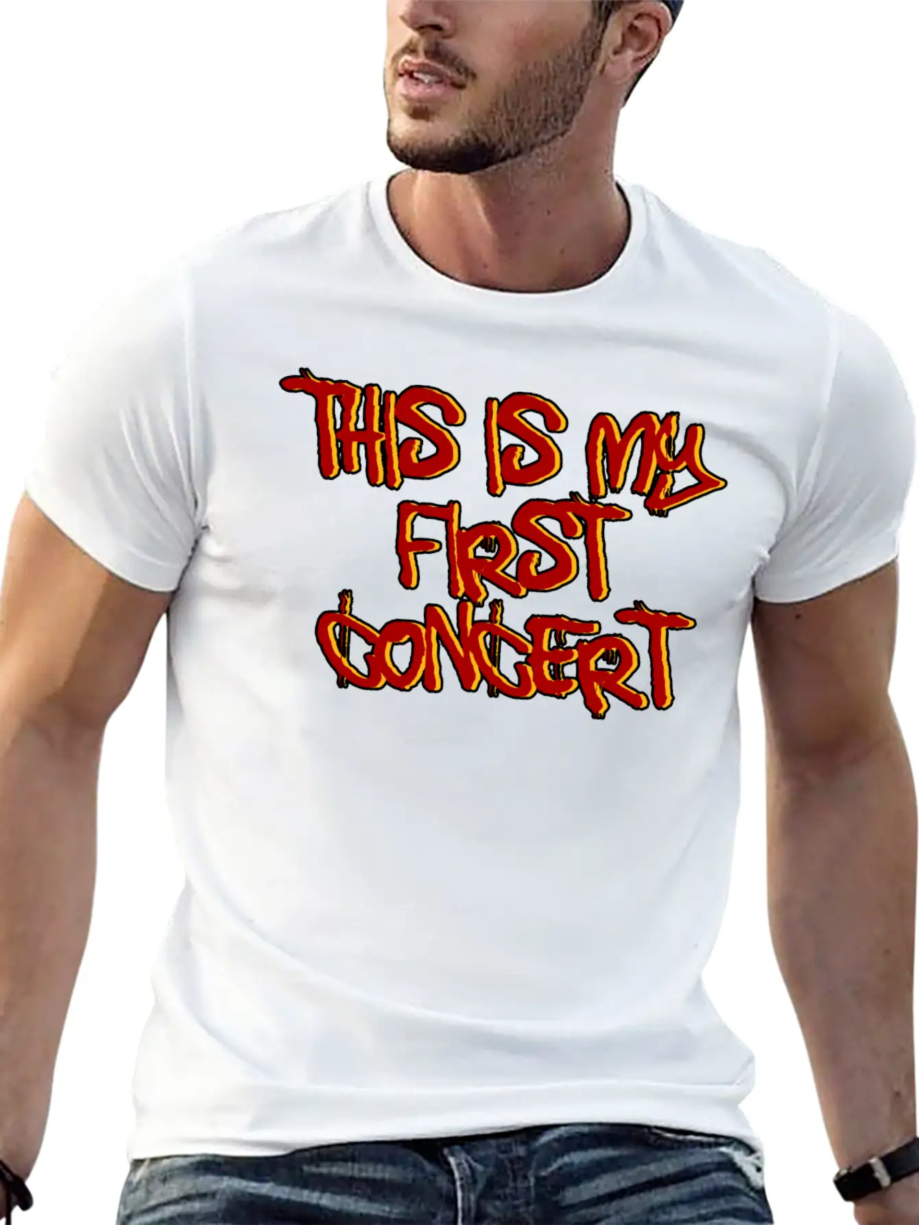 This Is My First Concert 24 Unisex Short Sleeve Soft Cotton T-Shirt – Casual Everyday Wear