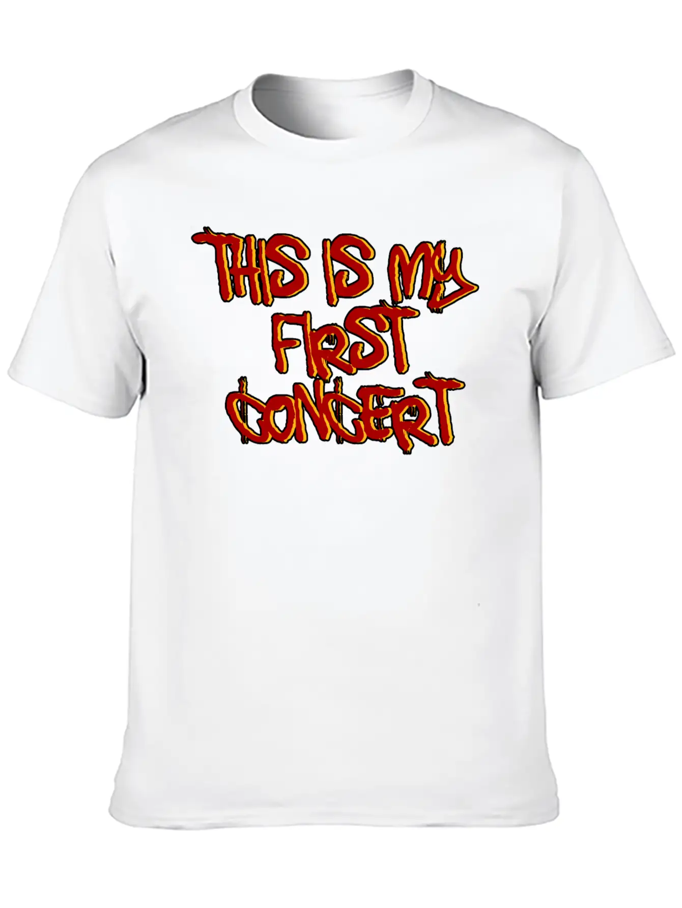 This Is My First Concert 24 Unisex Short Sleeve Soft Cotton T-Shirt – Casual Everyday Wear