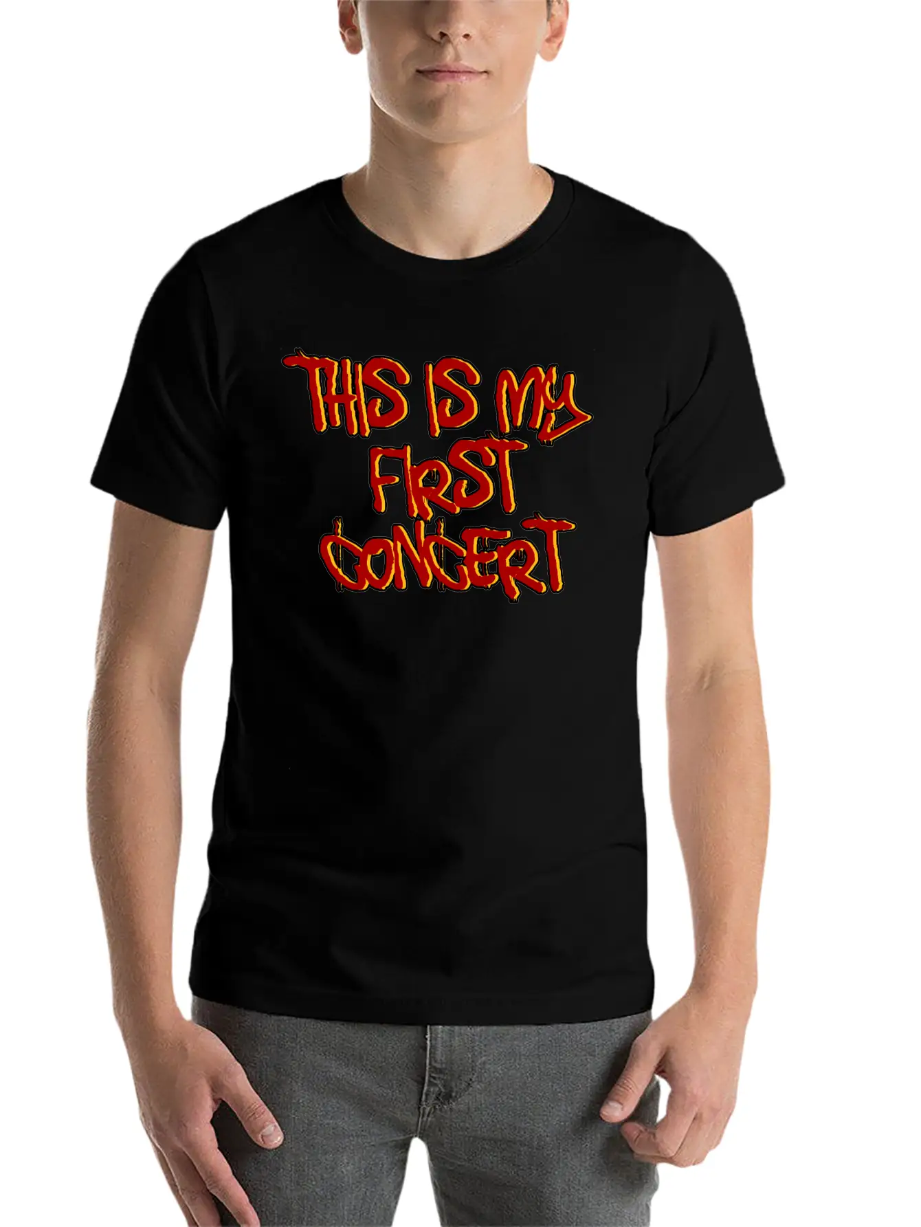 This Is My First Concert 24 Unisex Short Sleeve Soft Cotton T-Shirt – Casual Everyday Wear