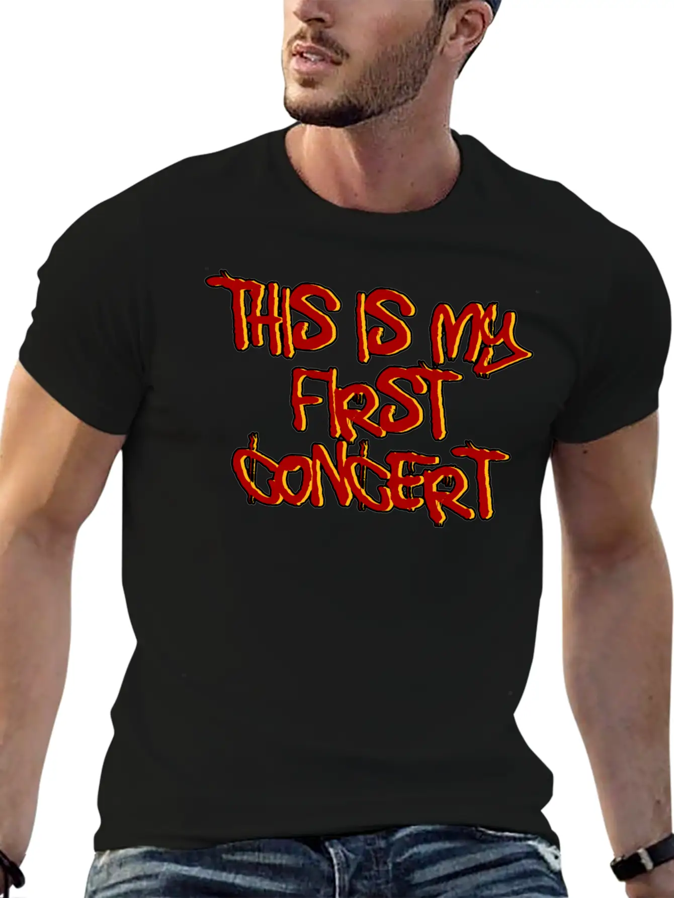 This Is My First Concert 24 Unisex Short Sleeve Soft Cotton T-Shirt – Casual Everyday Wear