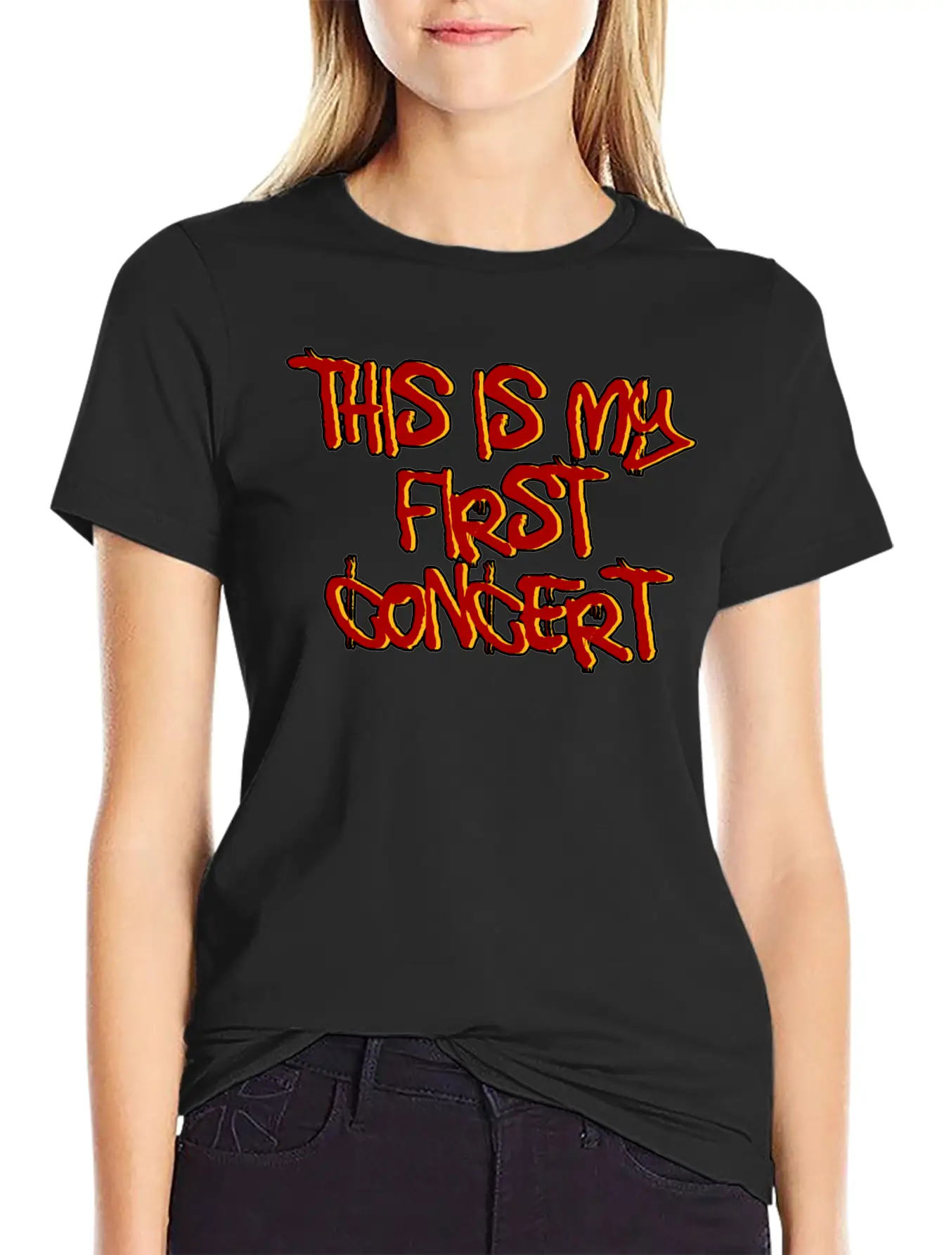 This Is My First Concert 24 Unisex Short Sleeve Soft Cotton T-Shirt – Casual Everyday Wear