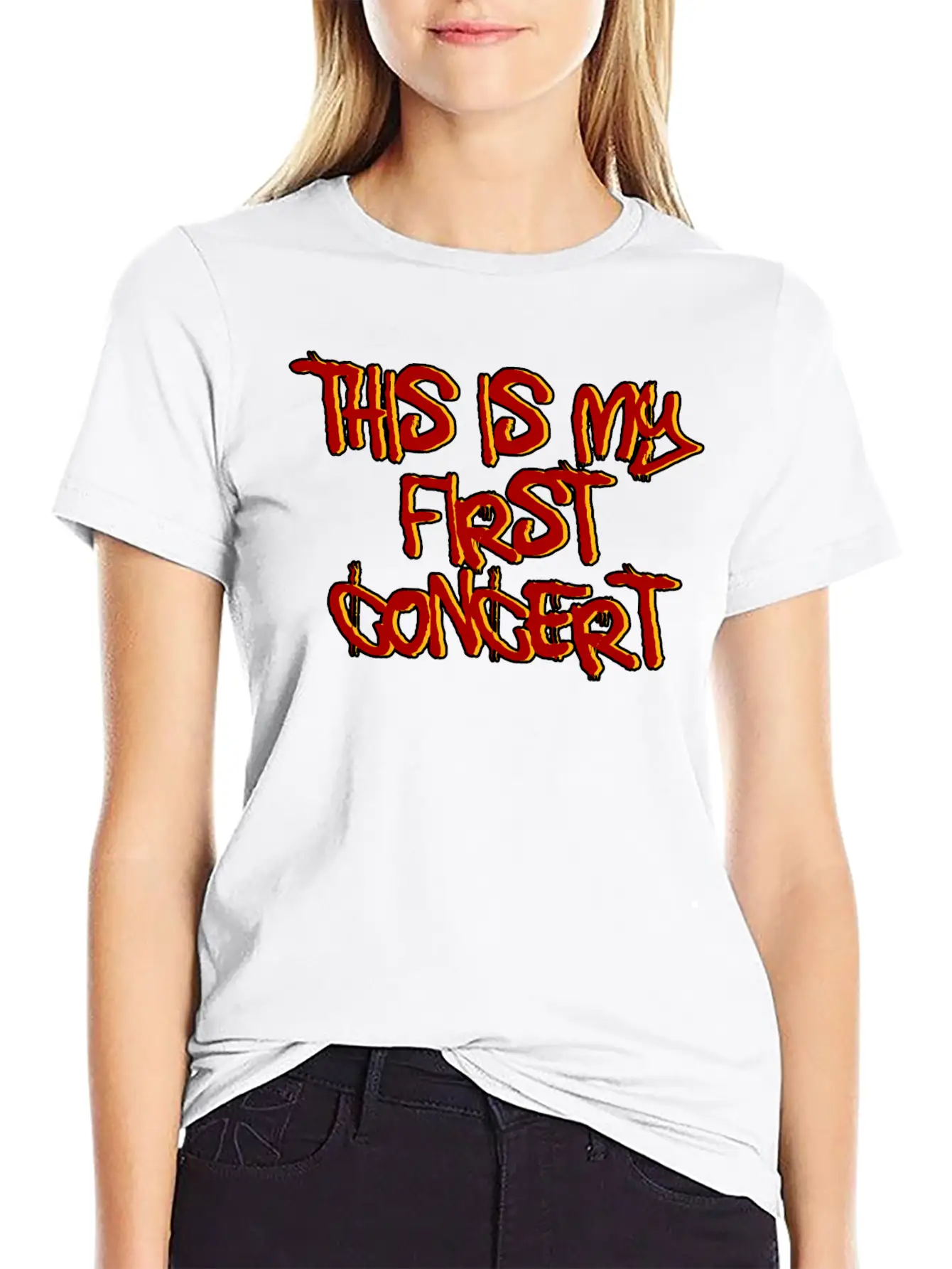 This Is My First Concert 24 Unisex Short Sleeve Soft Cotton T-Shirt – Casual Everyday Wear