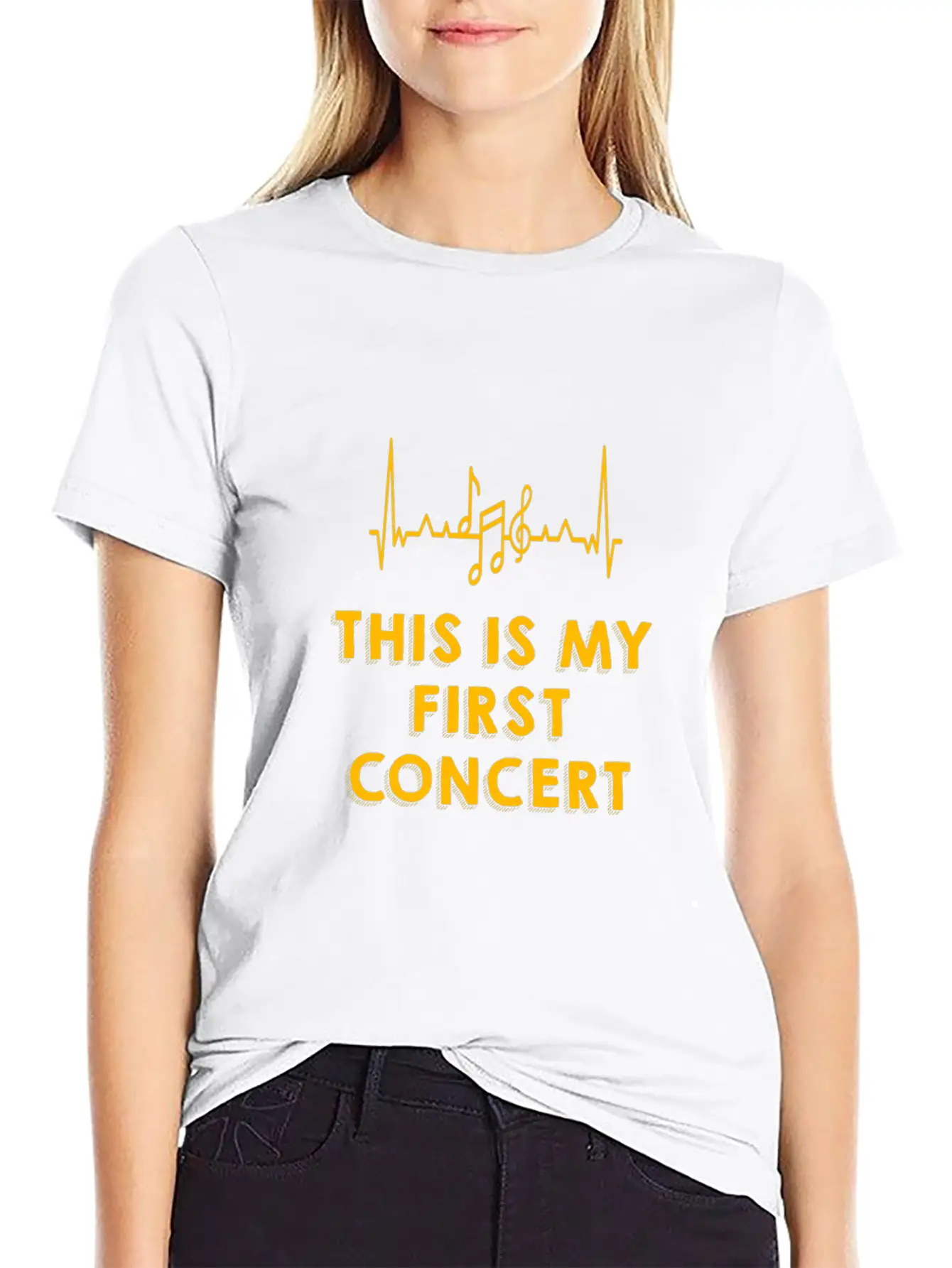 This Is My First Concert Stylish Everyday T-Shirt – Unisex Basic Cotton Tee