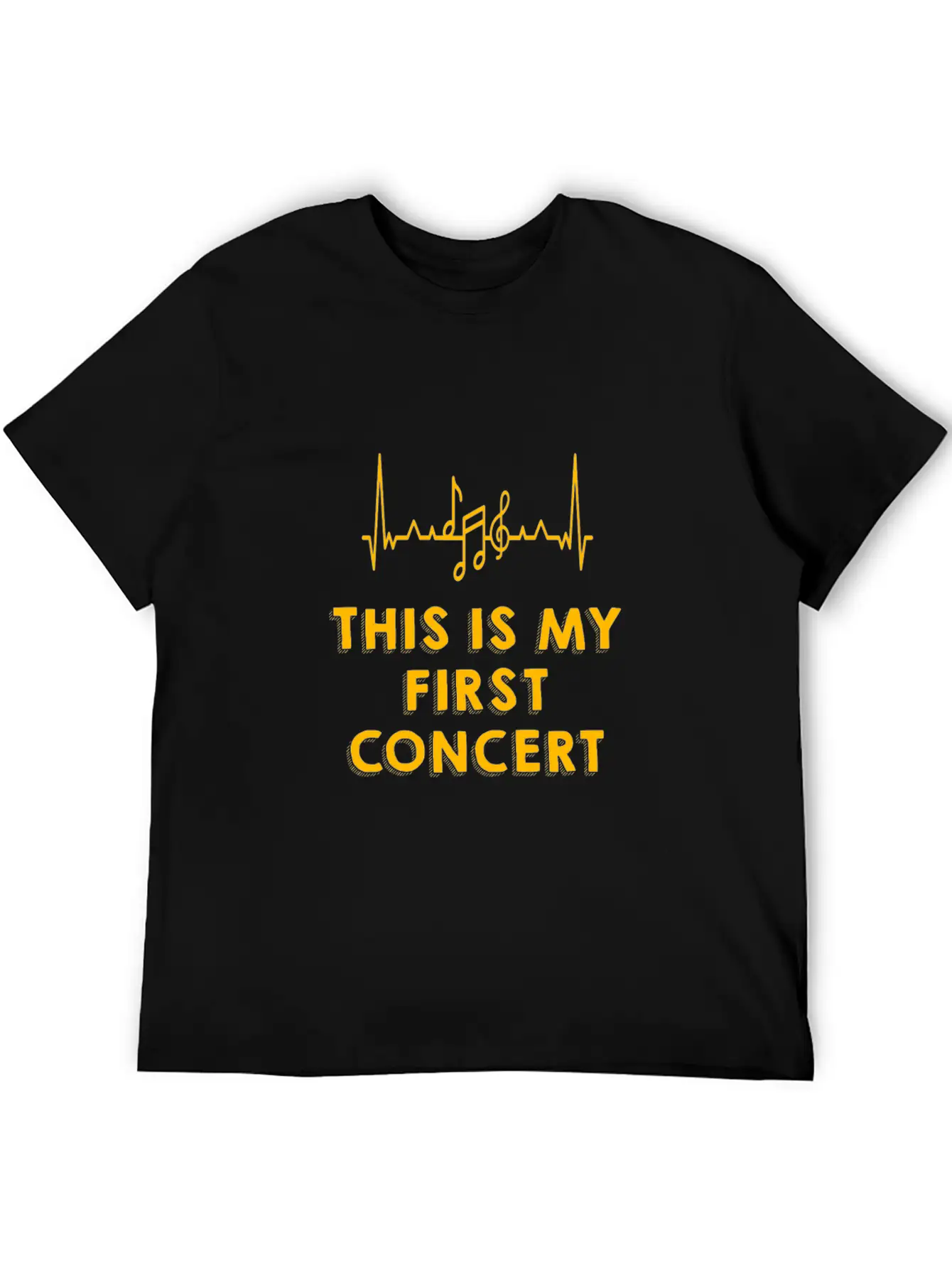 This Is My First Concert Stylish Everyday T-Shirt – Unisex Basic Cotton Tee
