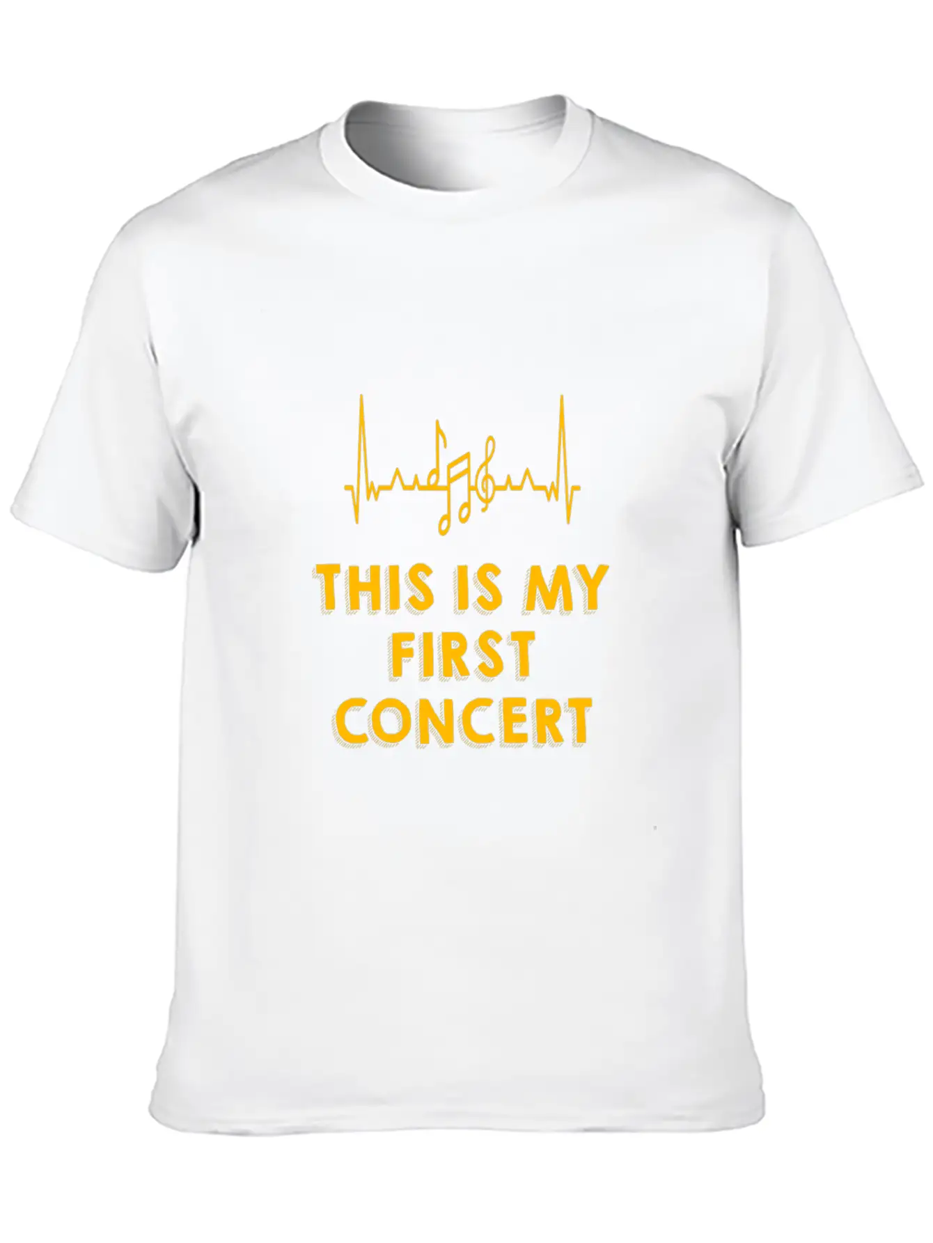 This Is My First Concert Stylish Everyday T-Shirt – Unisex Basic Cotton Tee