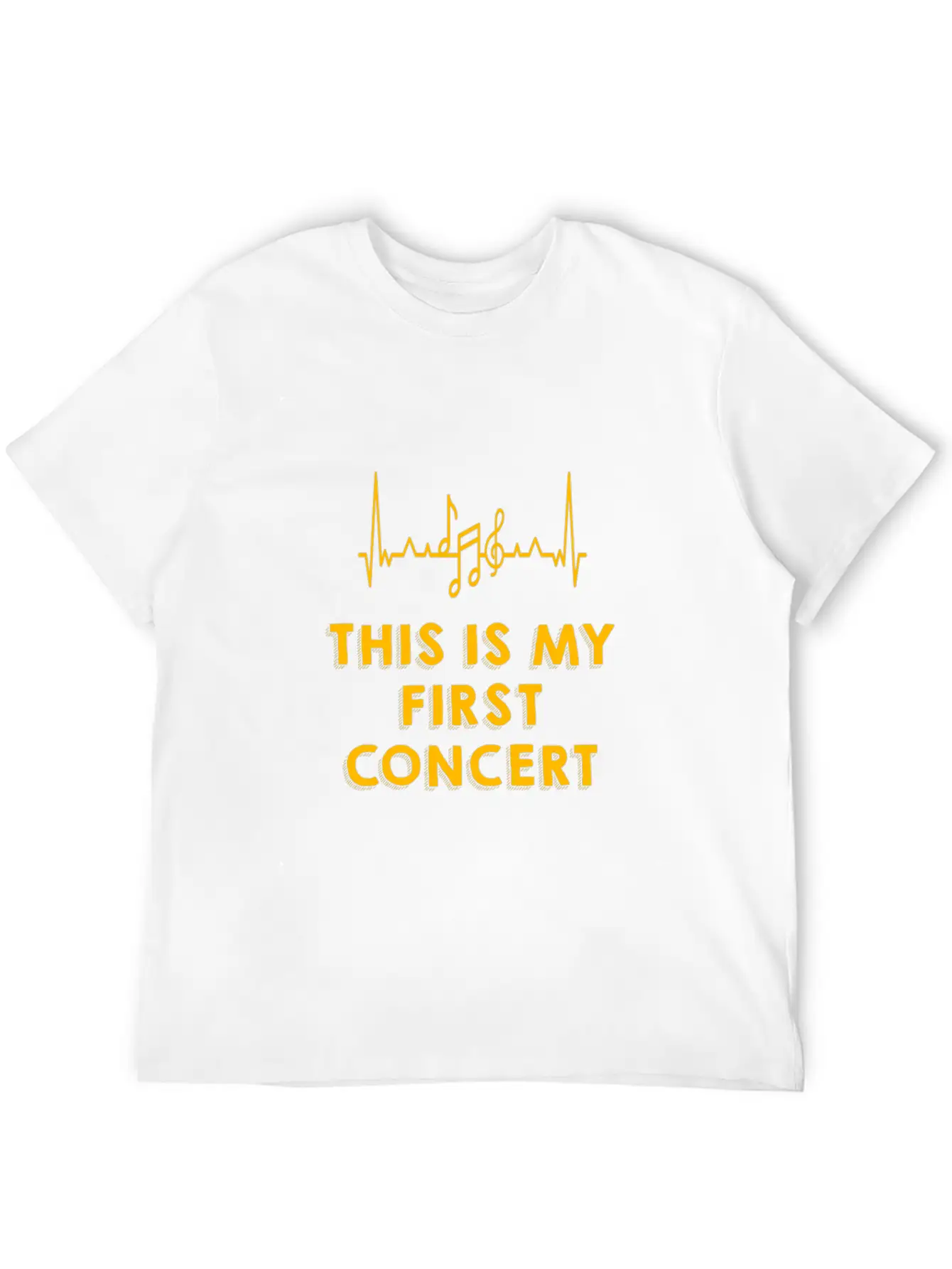 This Is My First Concert Stylish Everyday T-Shirt – Unisex Basic Cotton Tee