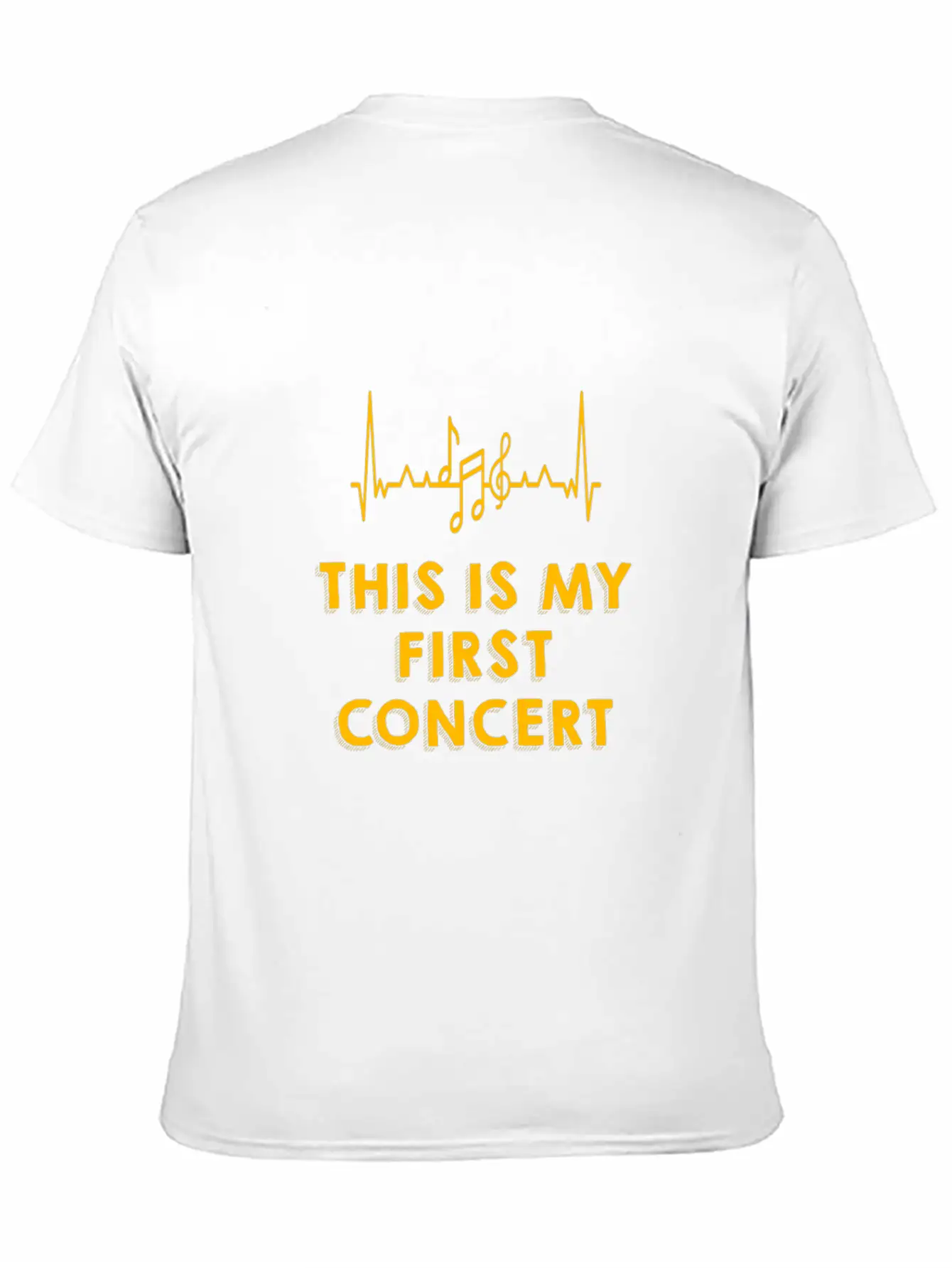 This Is My First Concert Stylish Everyday T-Shirt – Unisex Basic Cotton Tee