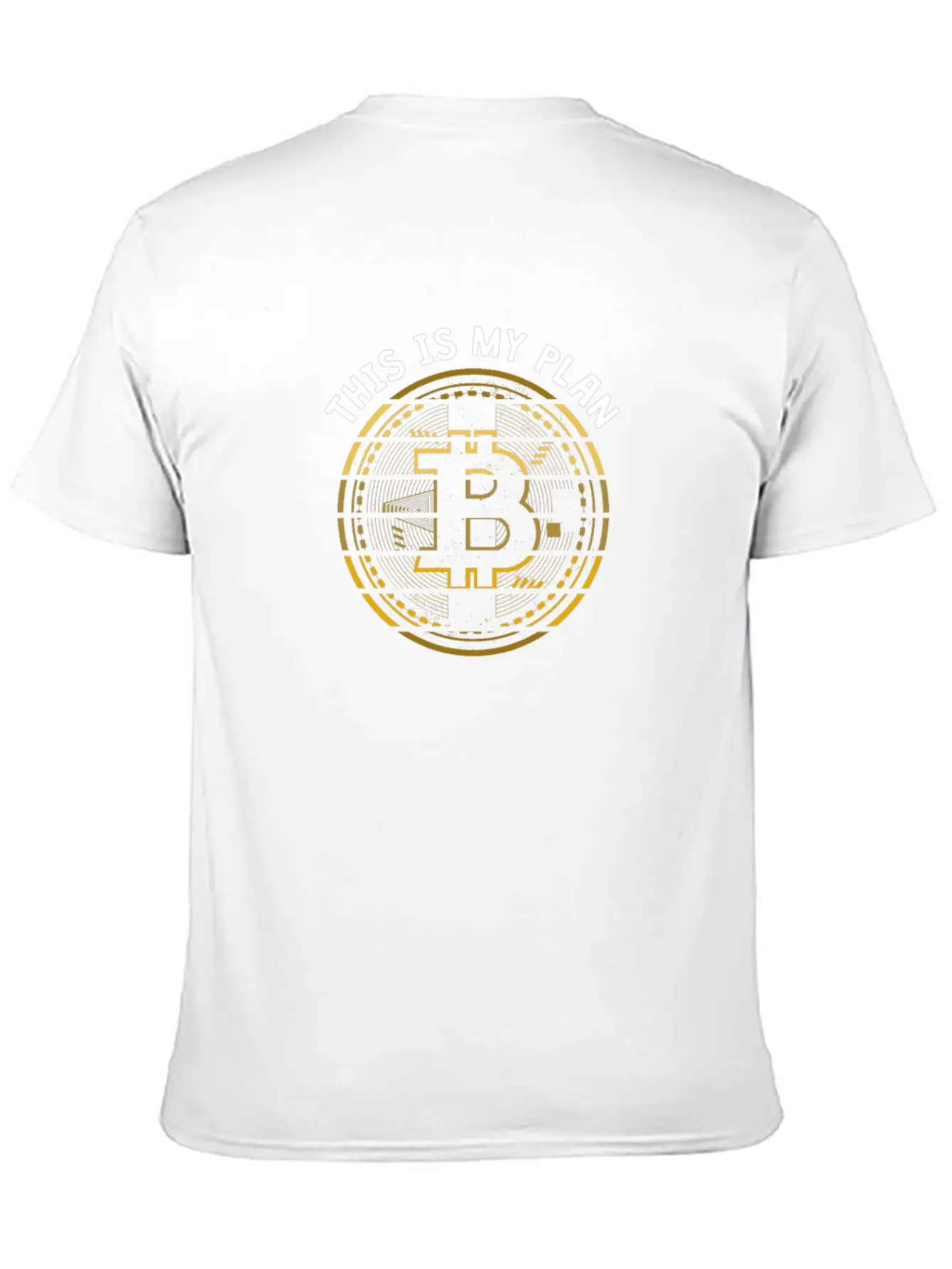 This Is My Plan B, Bitcoin Cryptocurrency Unisex Casual T-Shirt – Clean Design For Daily Comfort