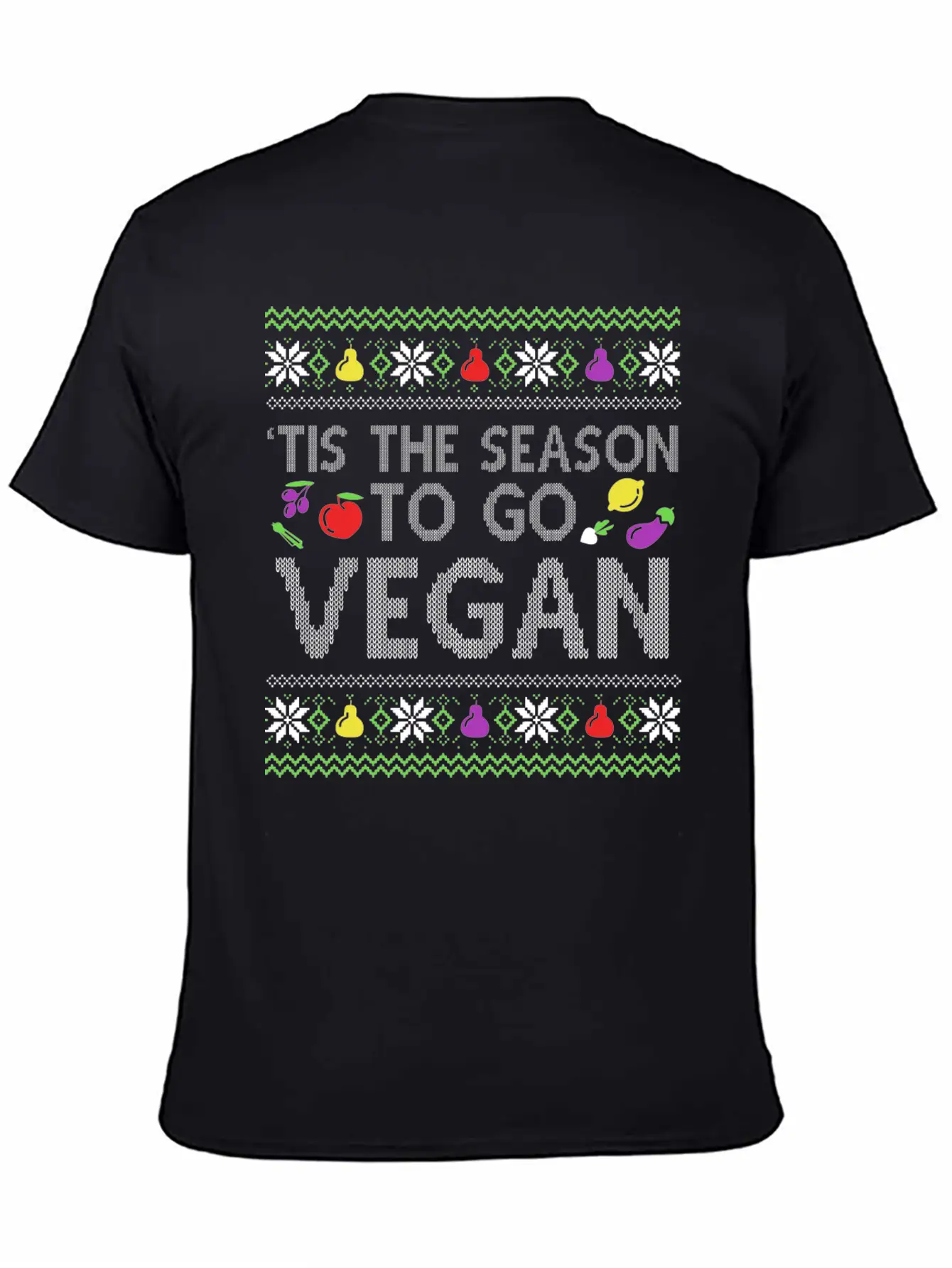 This Is The Seasons To Go Vegan Veganism Stylish Everyday T-Shirt – Unisex Basic Cotton Tee