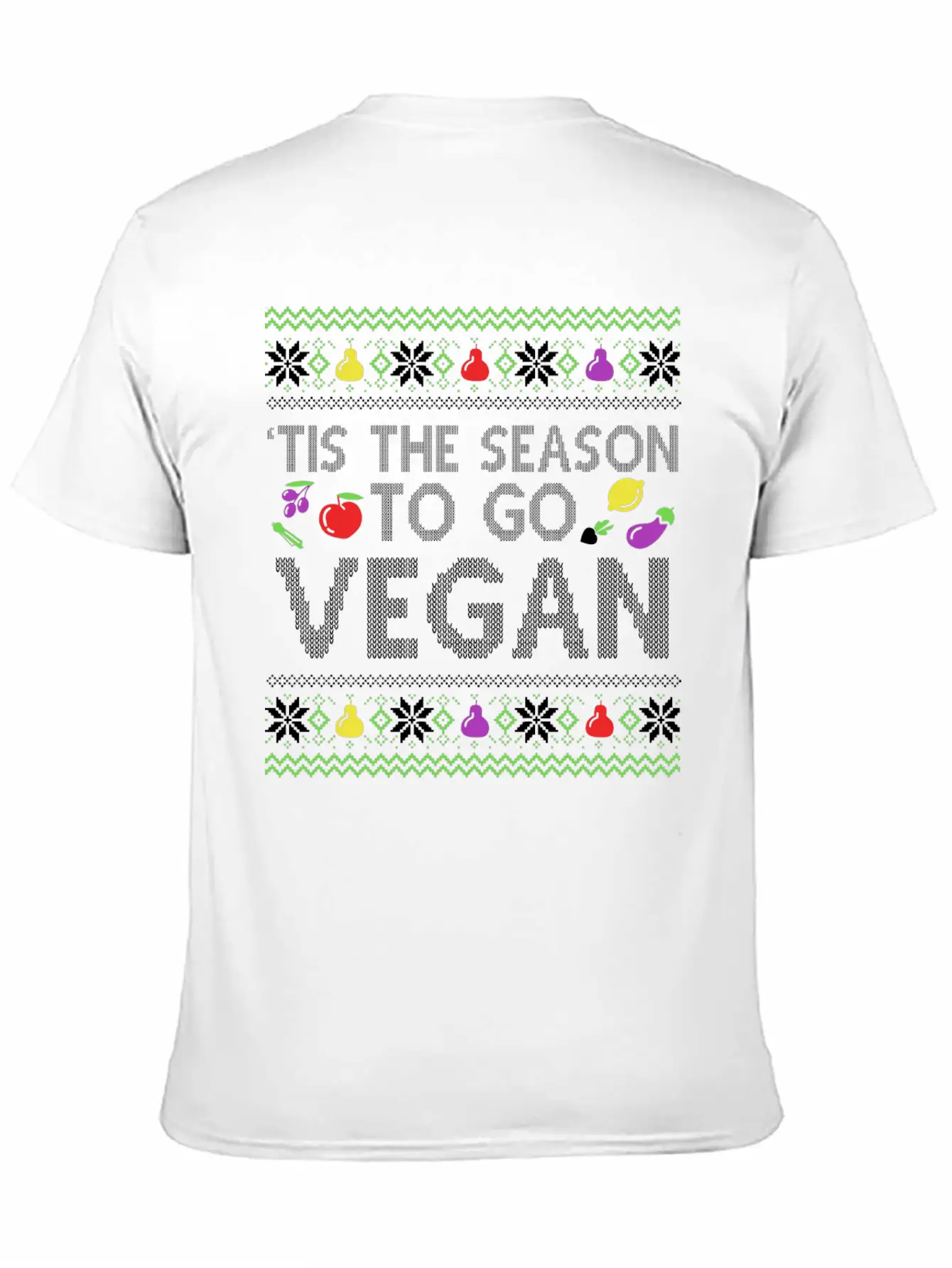 This Is The Seasons To Go Vegan Veganism Stylish Everyday T-Shirt – Unisex Basic Cotton Tee
